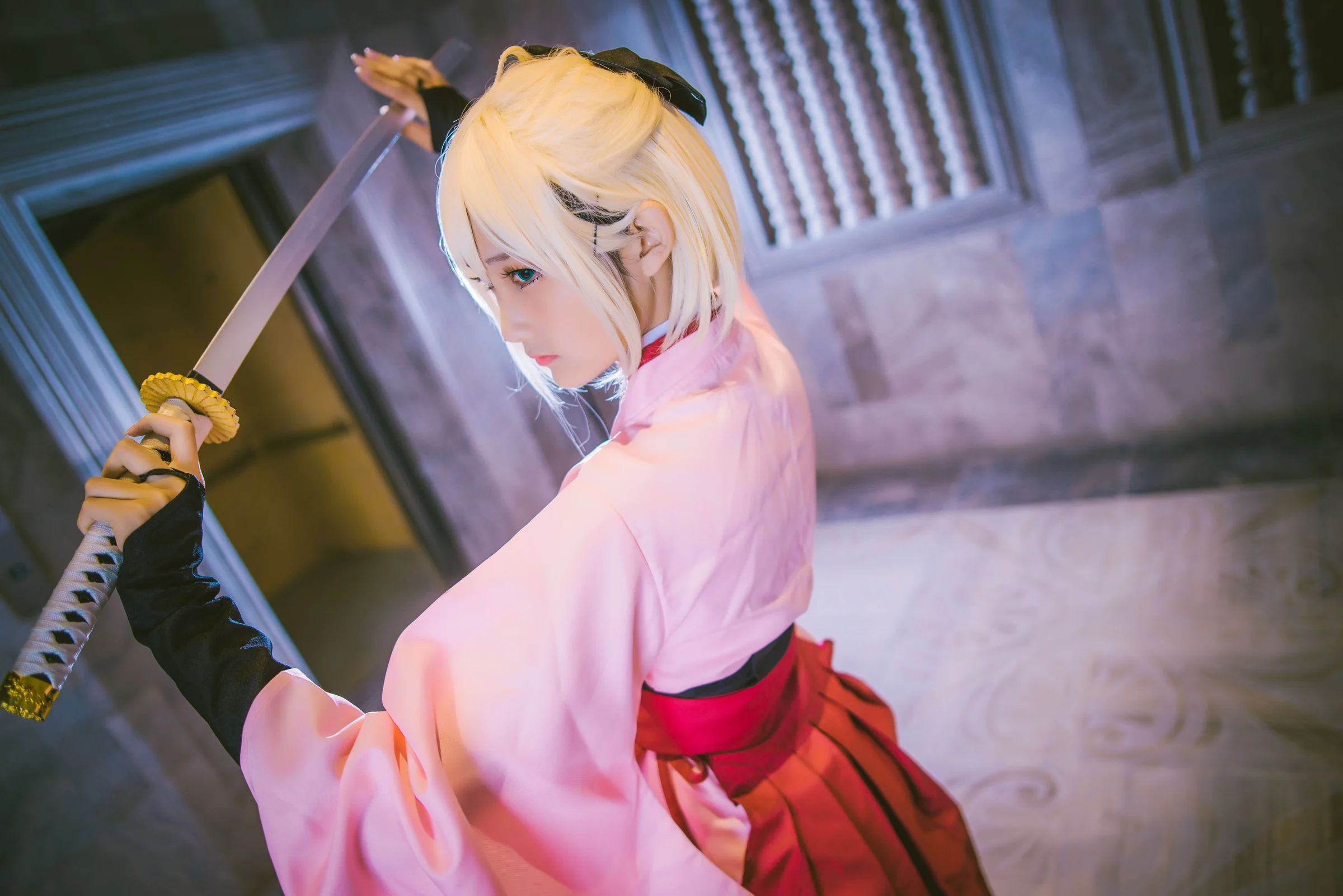 fgo 冲田总司初始COS写真