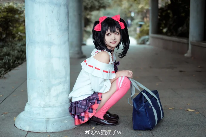 lovelive！矢泽妮可未觉醒活动卡COS写真