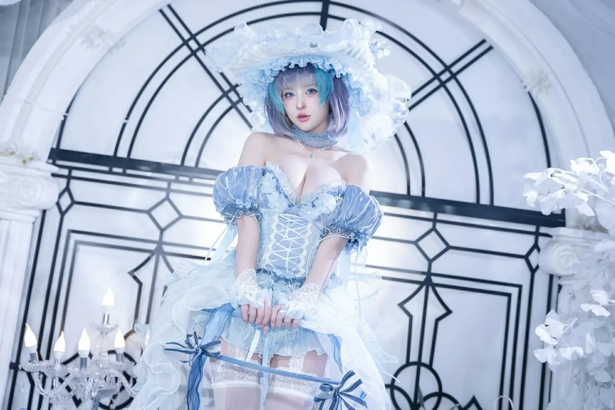 清水由乃 – 碧蓝航线 柴郡废稿礼服｜高清图片集