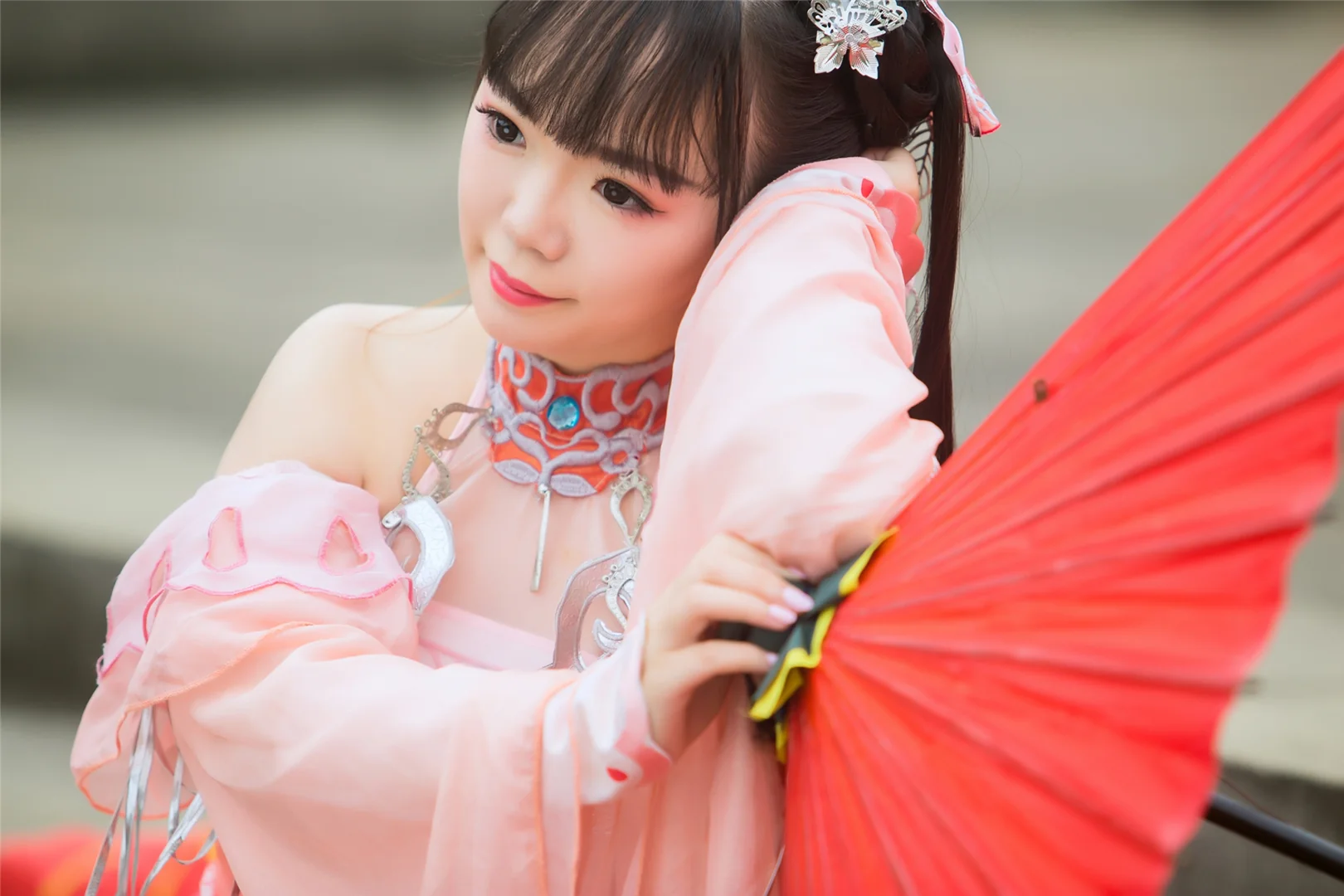 剑侠情缘网络版叁七秀萝莉COS写真