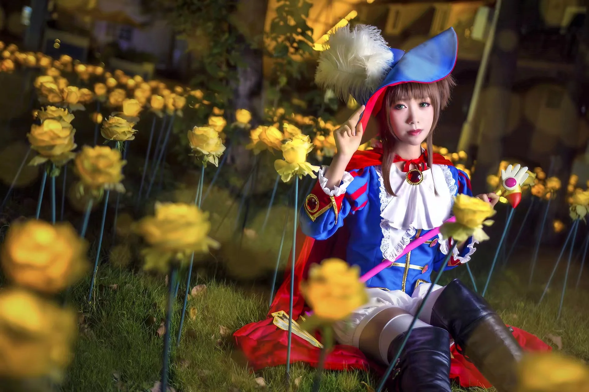 魔卡少女樱COS写真木之本樱