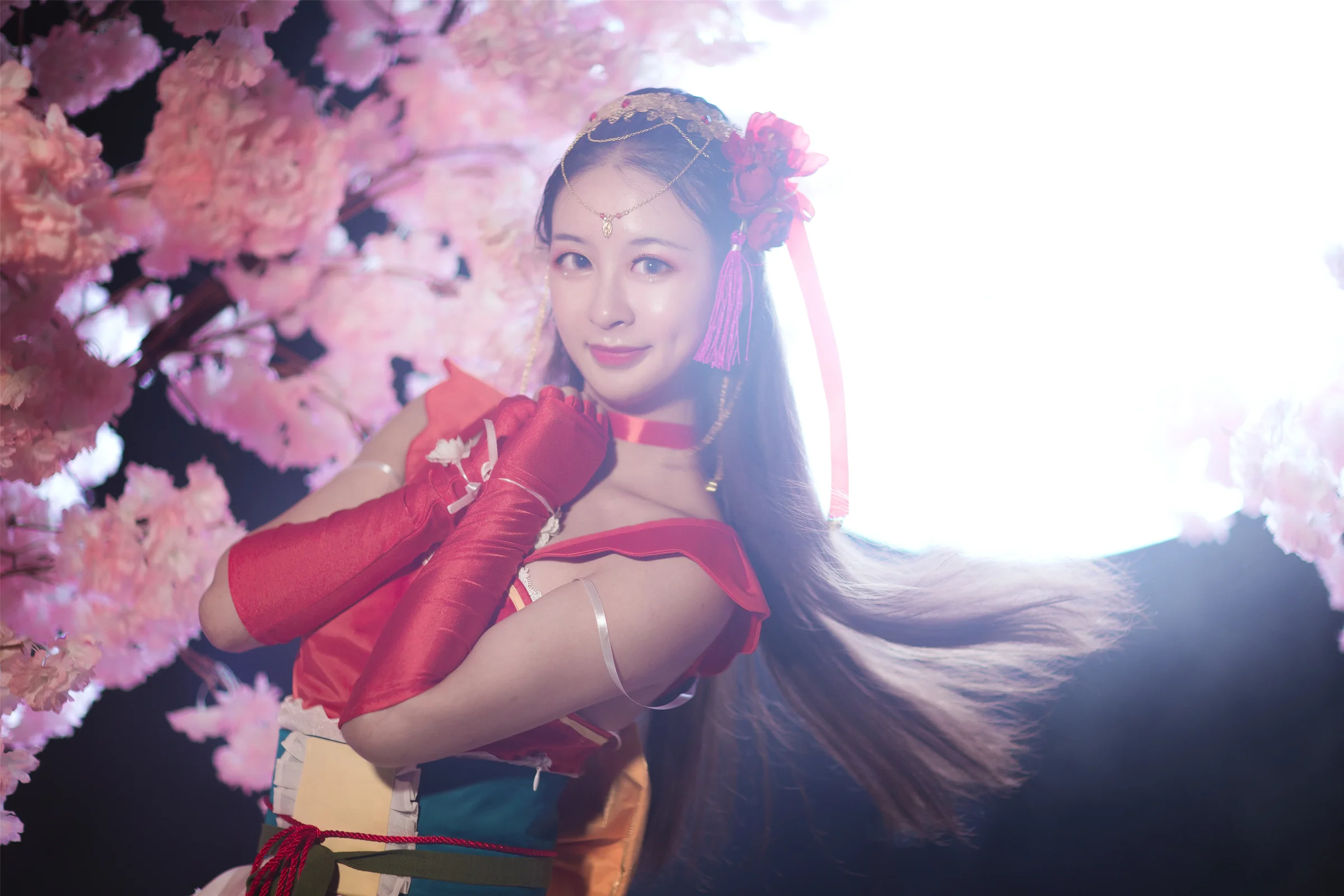 三国杀·小乔·花好月圆COS写真