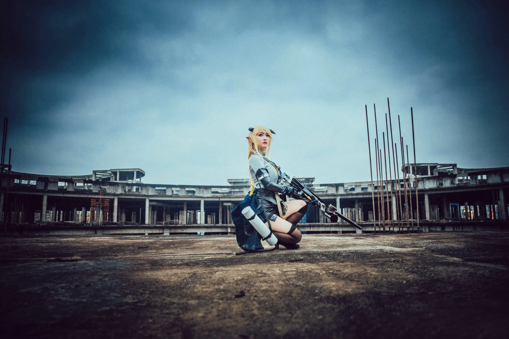 明日方舟 陨星COS写真