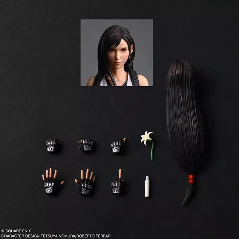《Final Fantasy VII 重生》重製版「蒂法 洛克哈特」將於 PLAY ARTS真 系列登場，發售日期為8月推出｜高清图片集