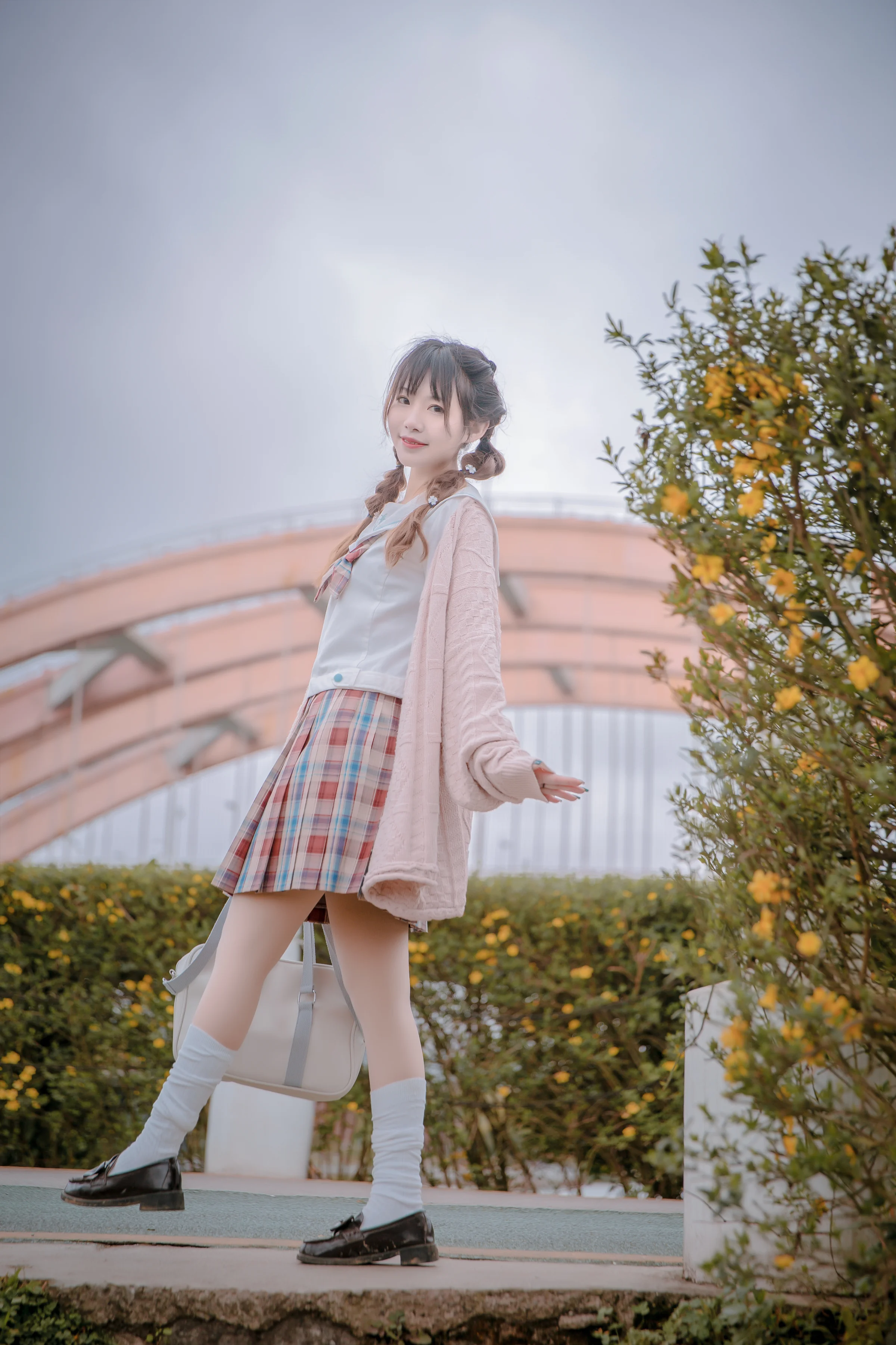 JK制服，天气有点遗憾｜高清图片集