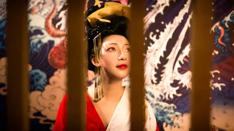 恶女花魁 日暮COS写真