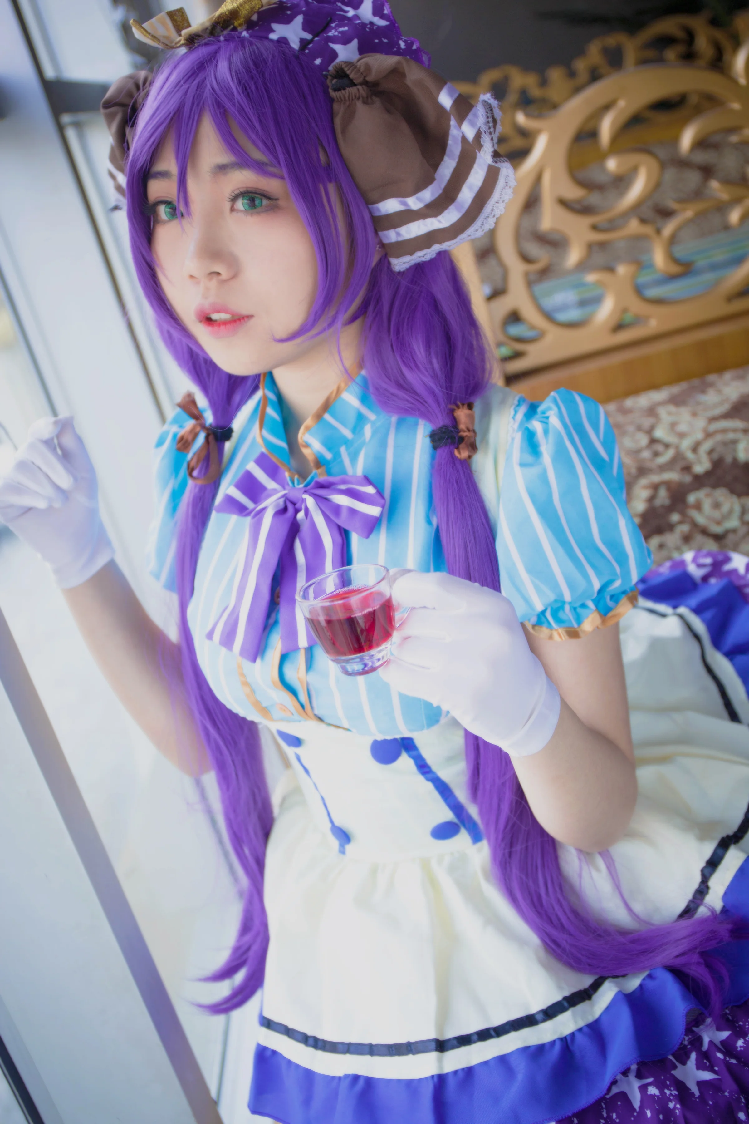 东条希x绚濑绘里COS写真 糖果装
