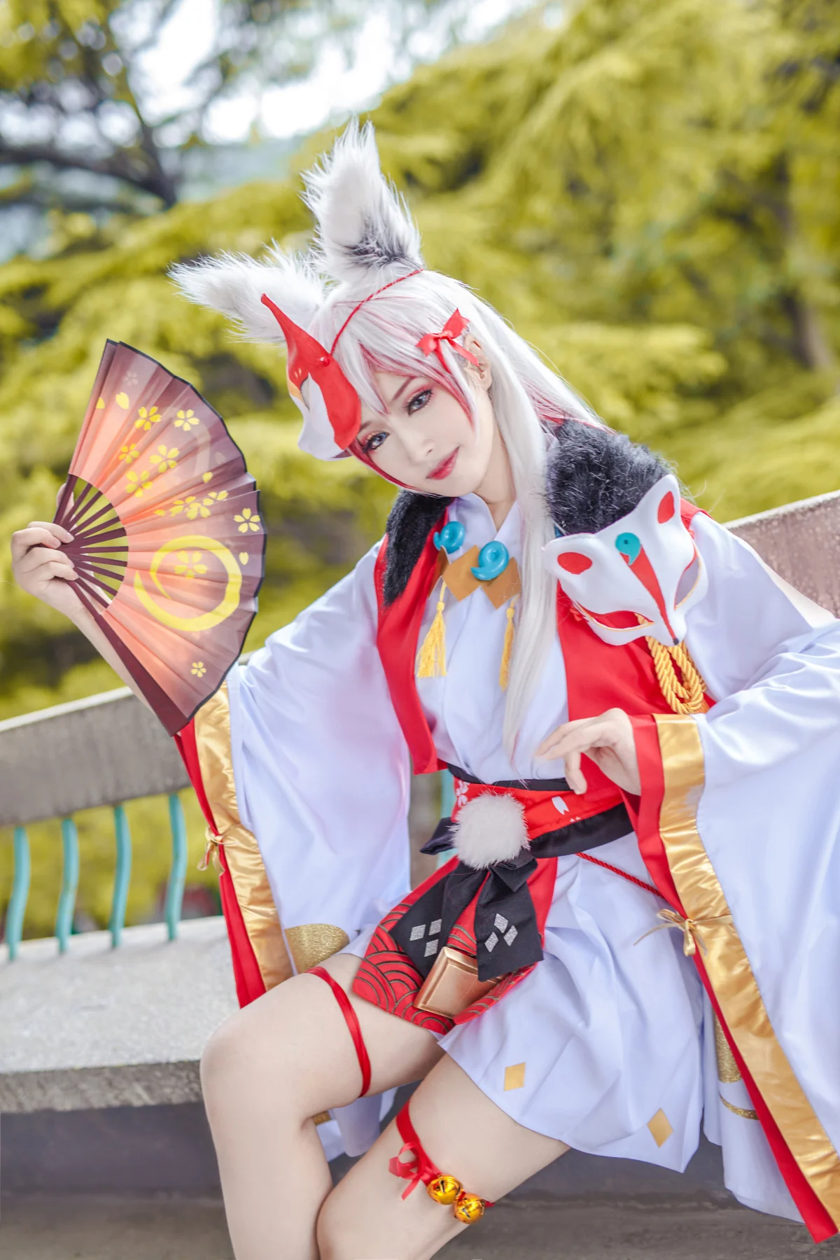 阴阳师手游 妖狐COS写真
