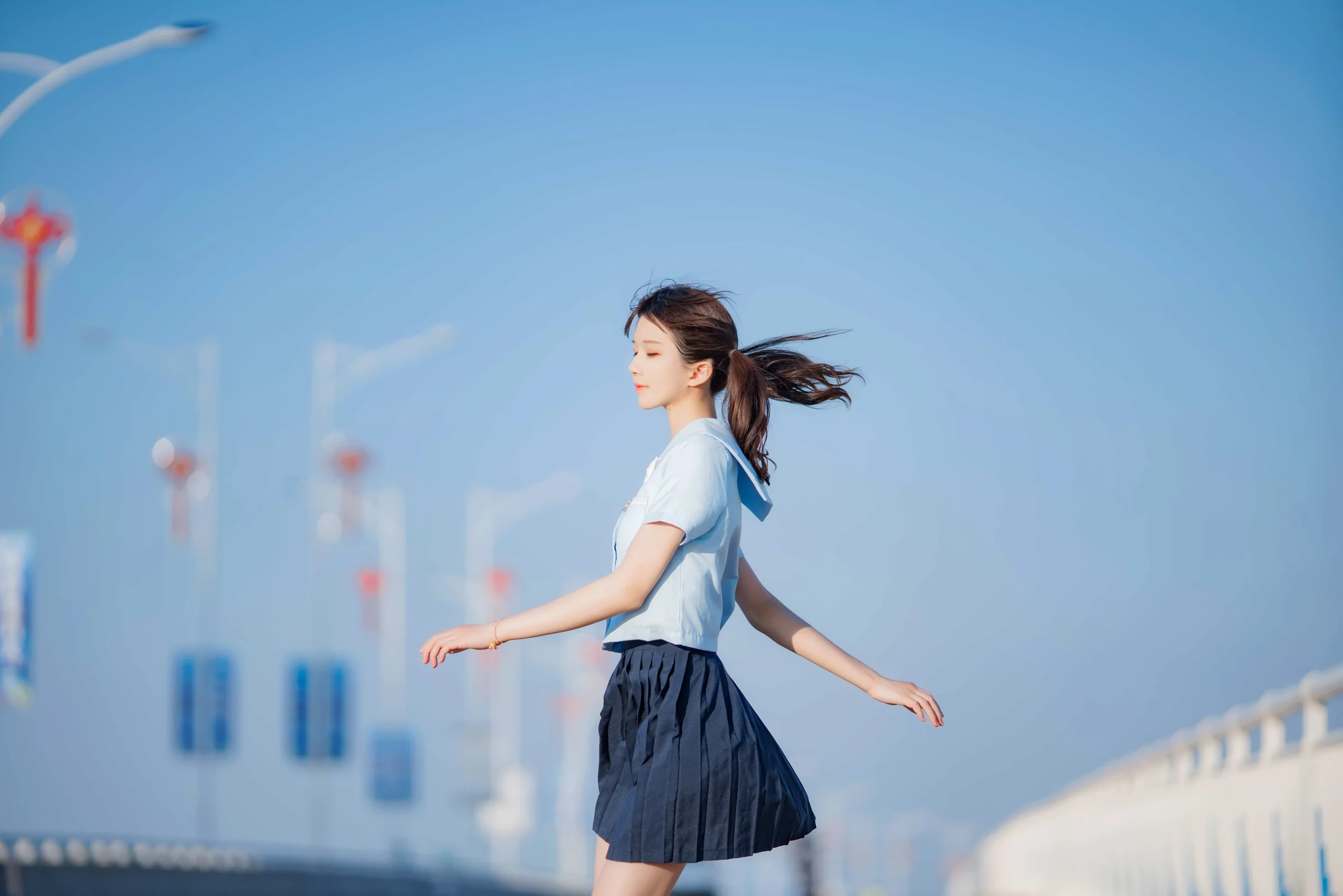 桜桃喵 – 蔚蓝 [33P]｜高清图片集