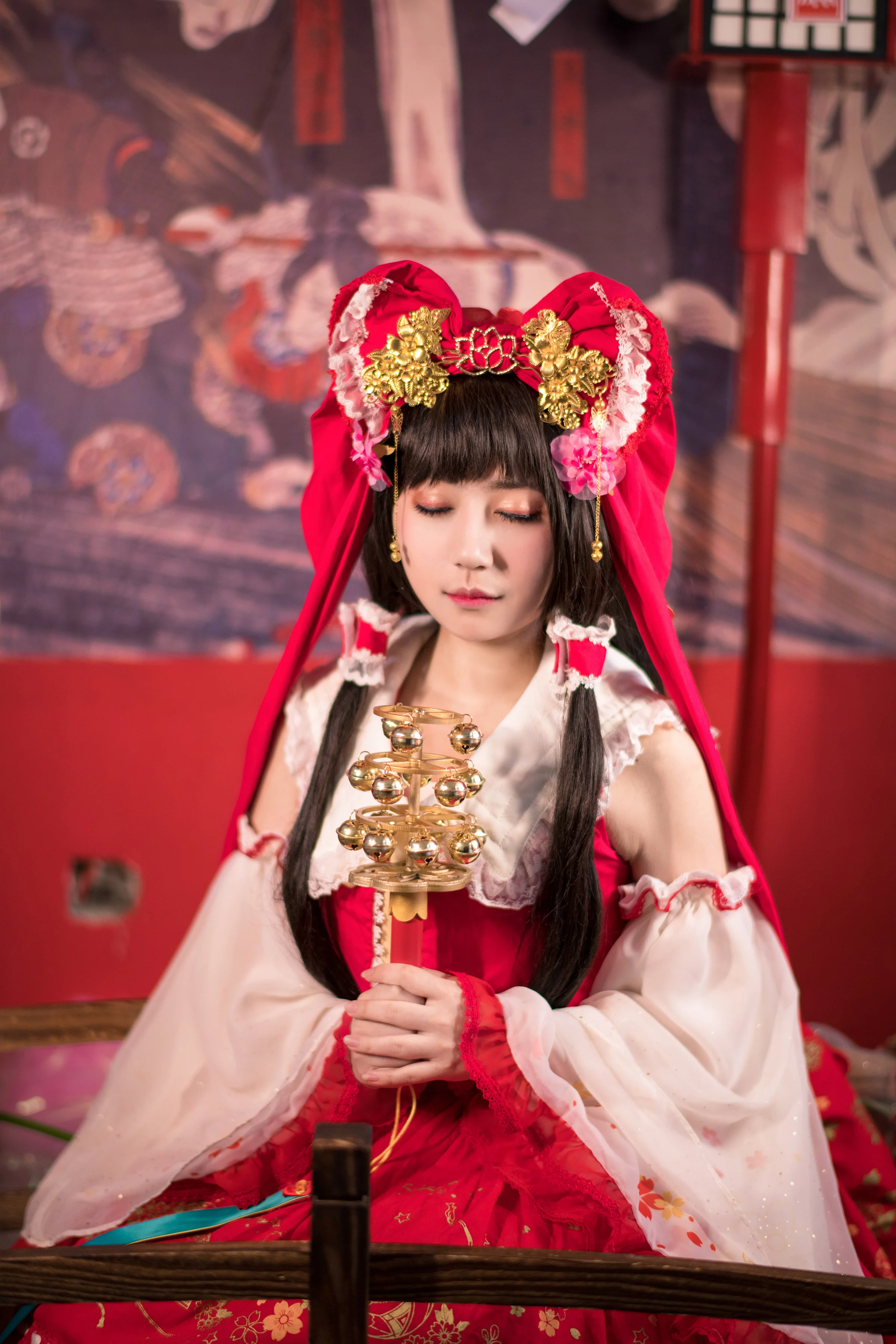 东方project博丽灵梦COS写真