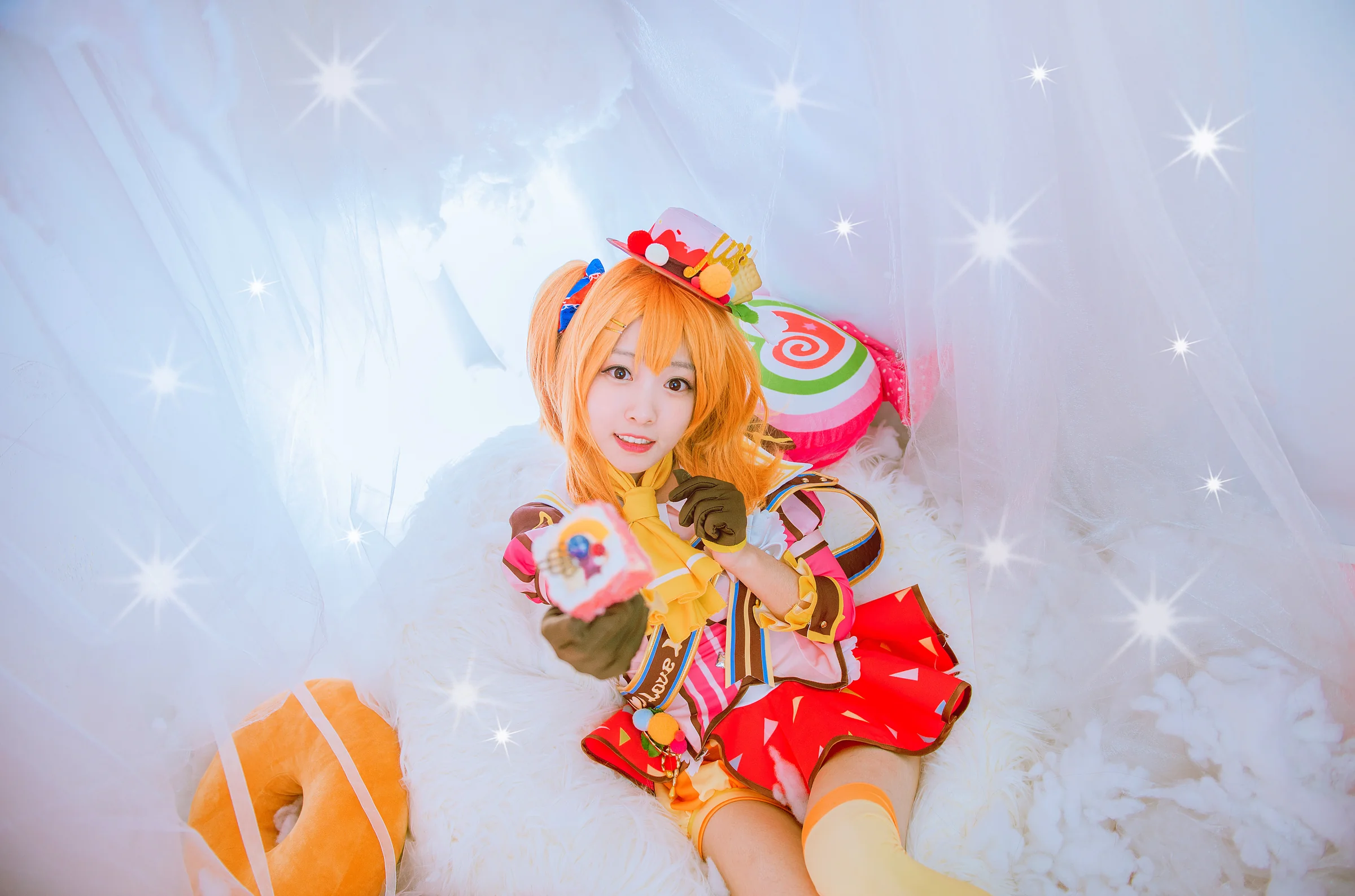 LoveLive！高坂穗乃果冰淇淋觉醒COS写真