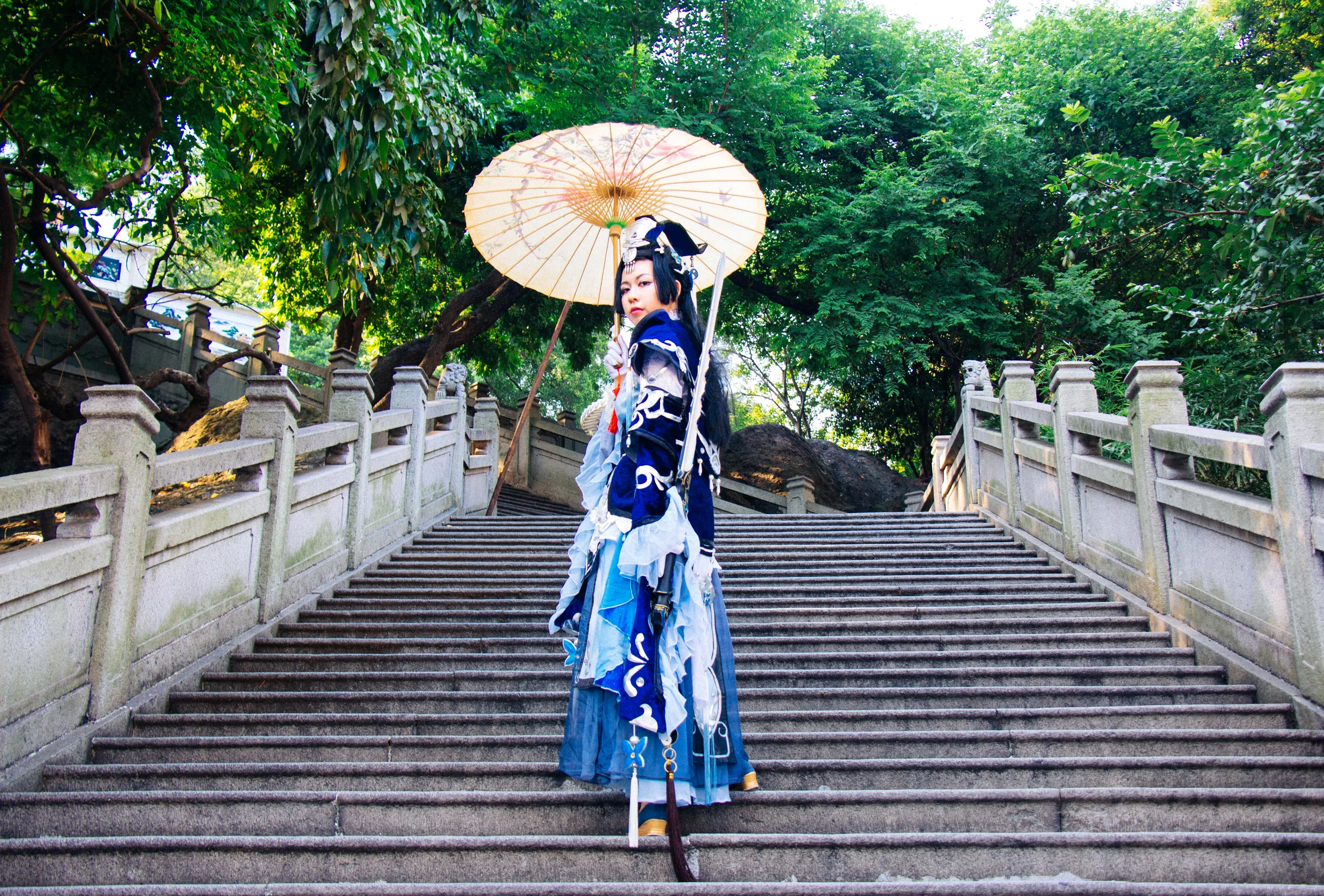 剑侠情缘叁纯阳成女COS写真