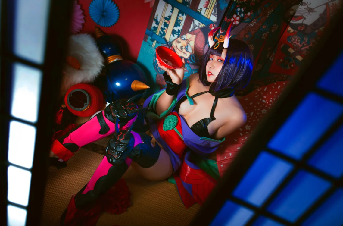 Fate/GrandOrder 酒吞童子COS写真