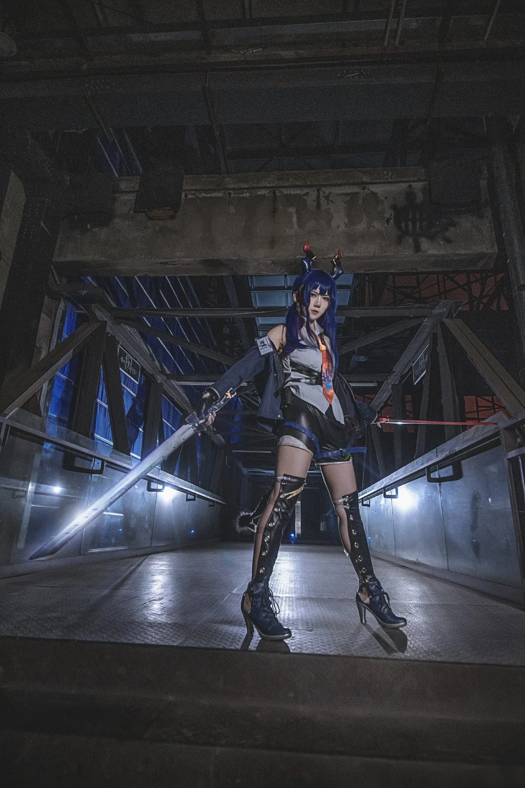 明日方舟 陈COS写真