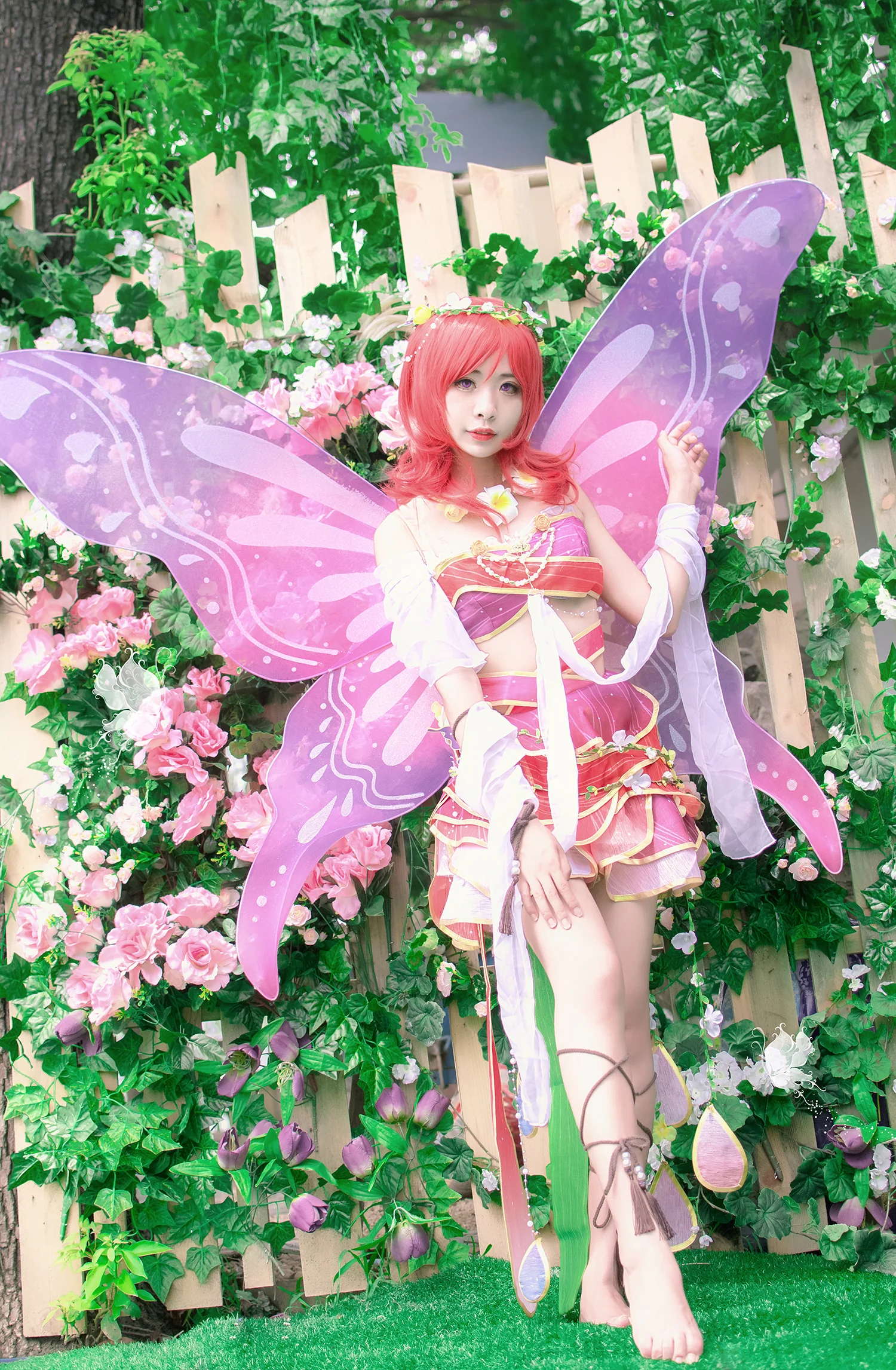 Love Live！花妖精真姬COS写真