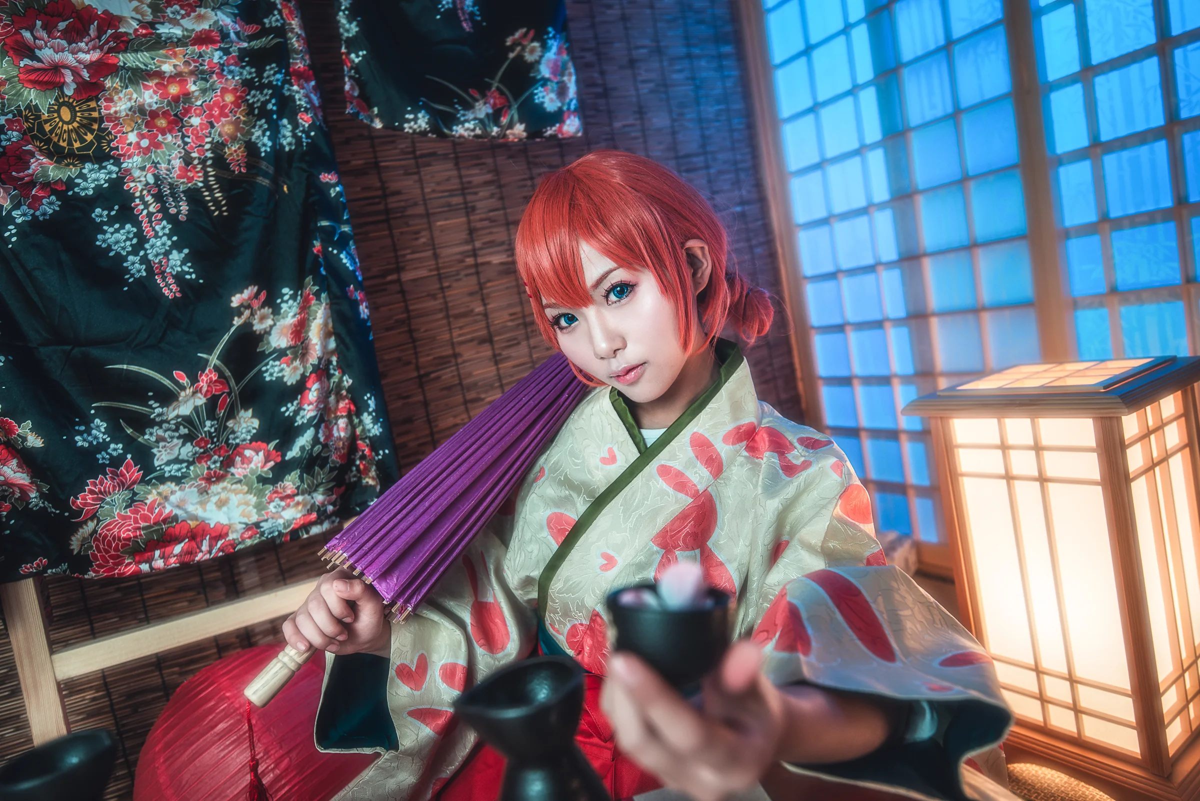 《银魂》神乐COS写真