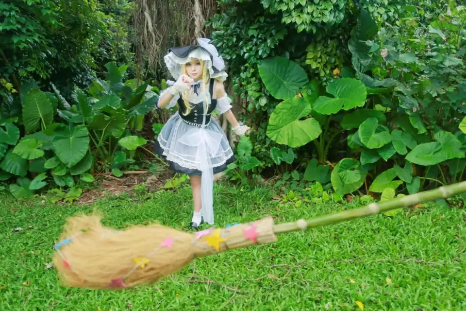 东方project雾雨魔理沙COS写真