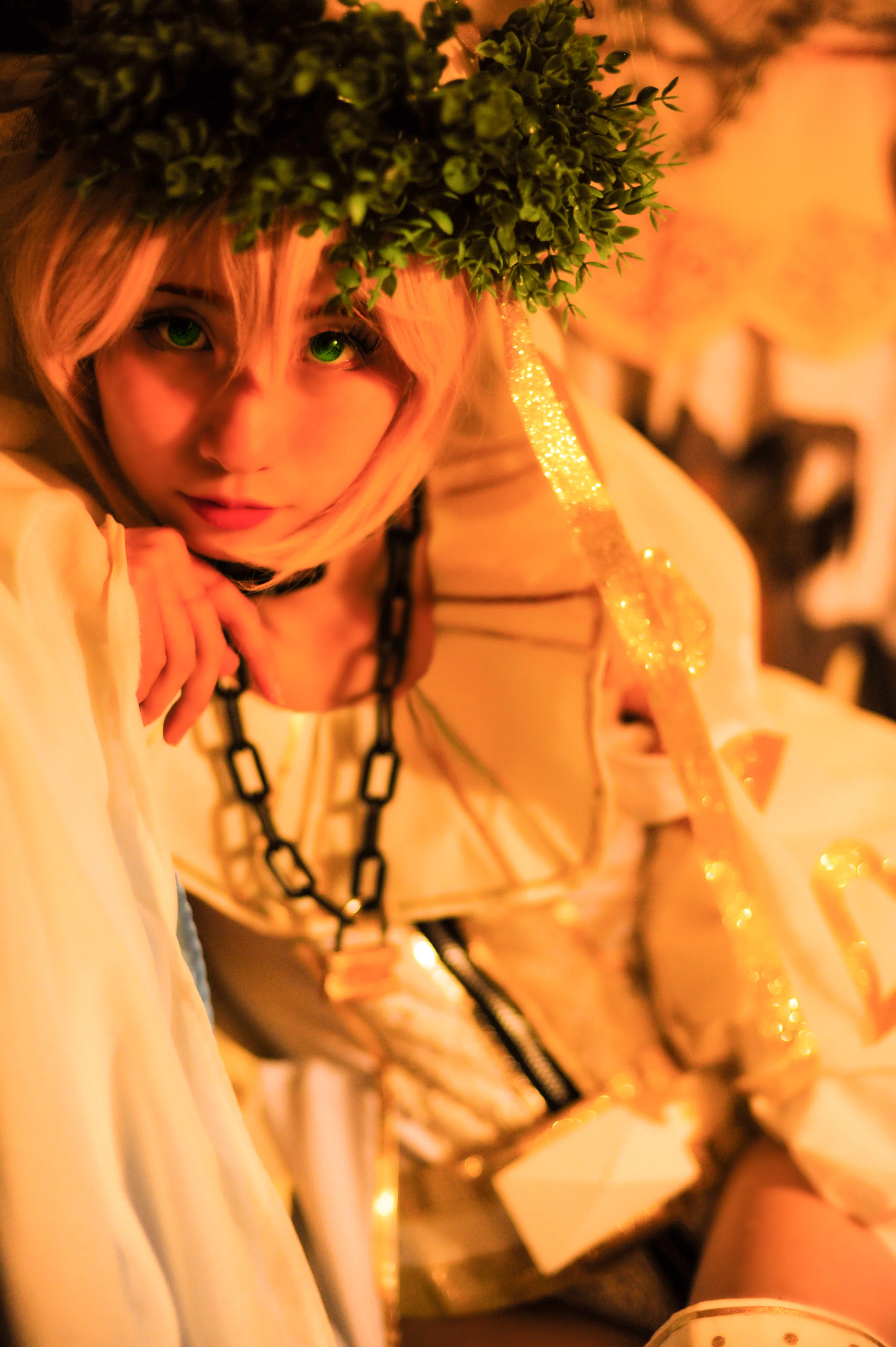 Fate/EXTRA CCC花嫁尼禄初始/满破COS写真