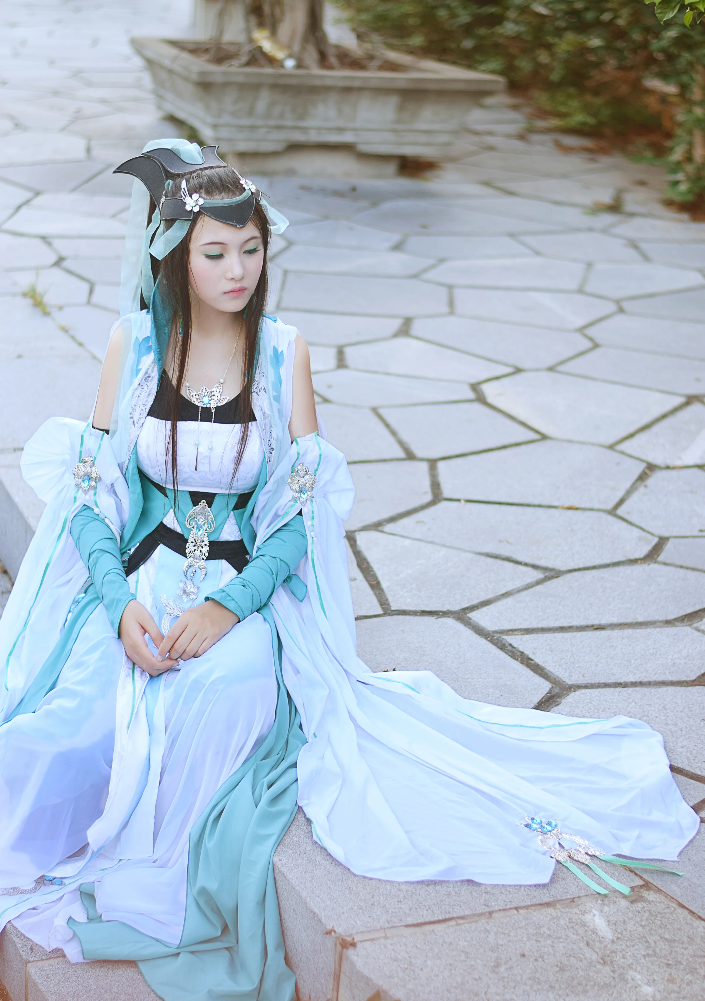 剑侠情缘三 儒风琴娘COS写真