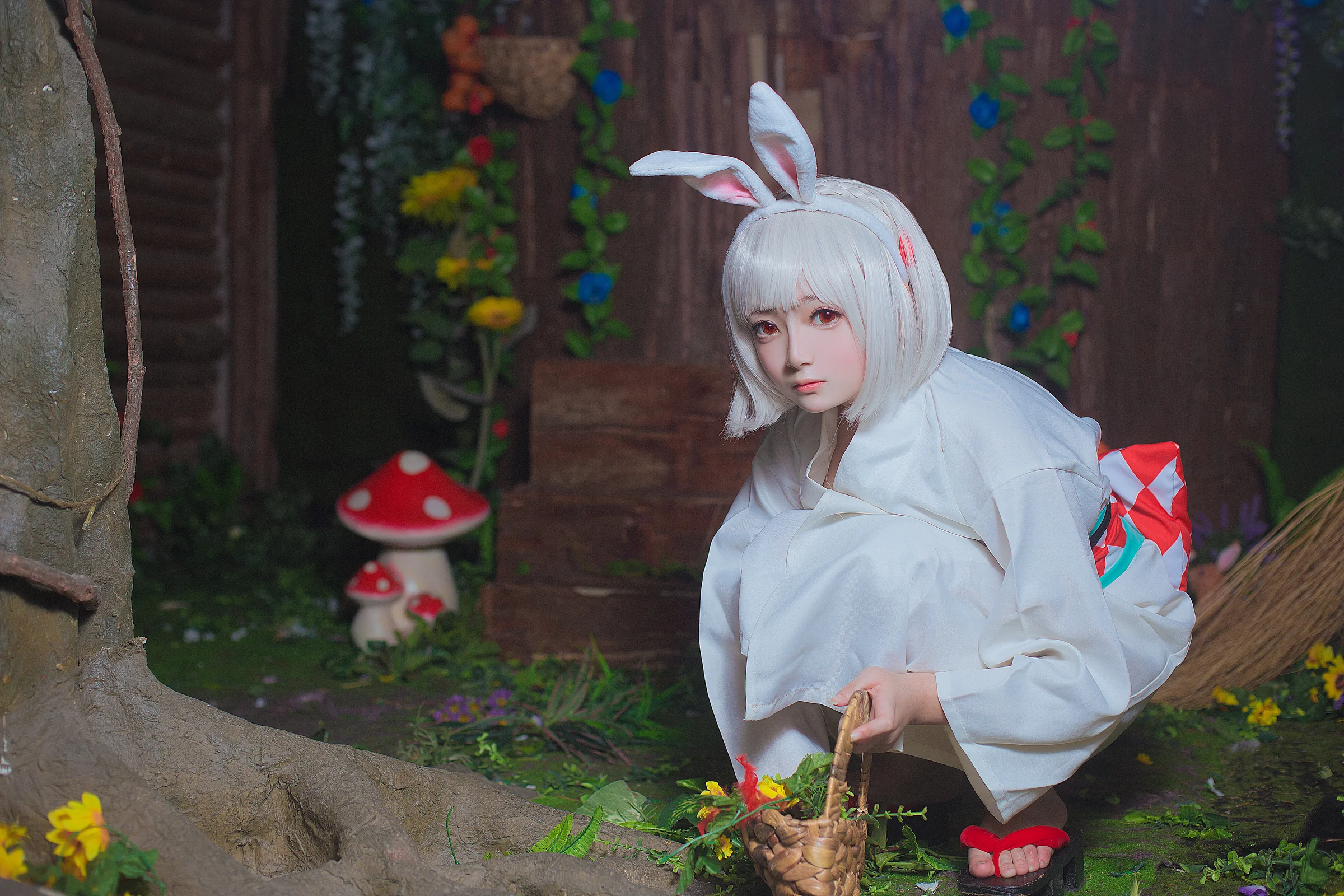 阴阳师 山兔COS写真