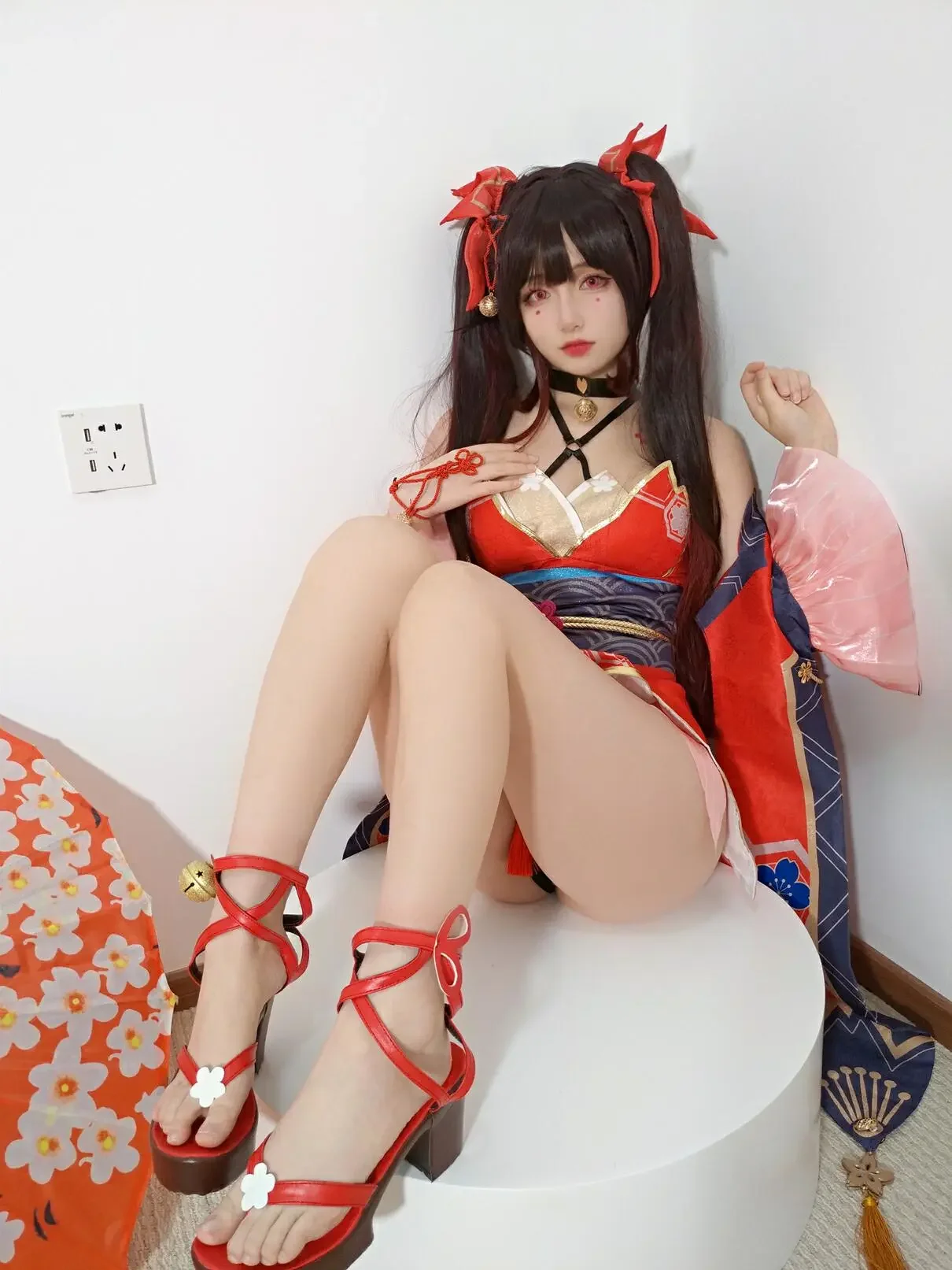 迷之呆梨 – 自撮り写真 花火