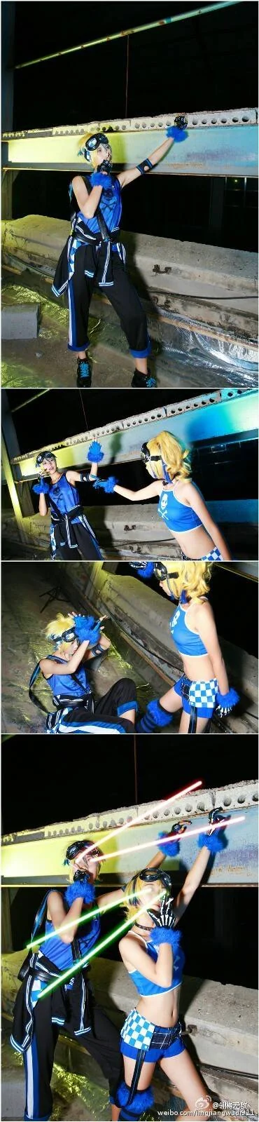 镜音铃cosplayUNHAPPY？