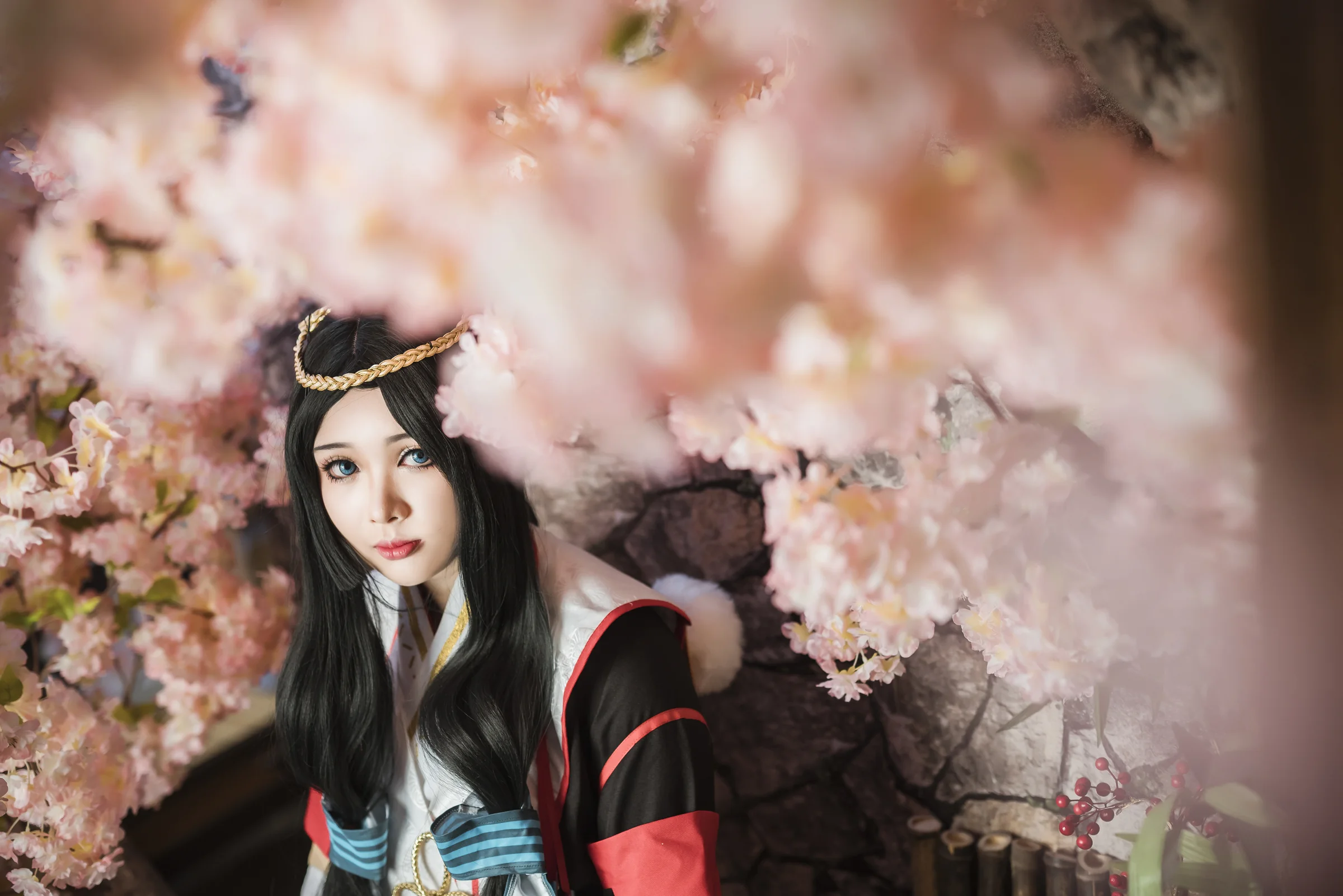 阴阳师八百比丘尼COS写真