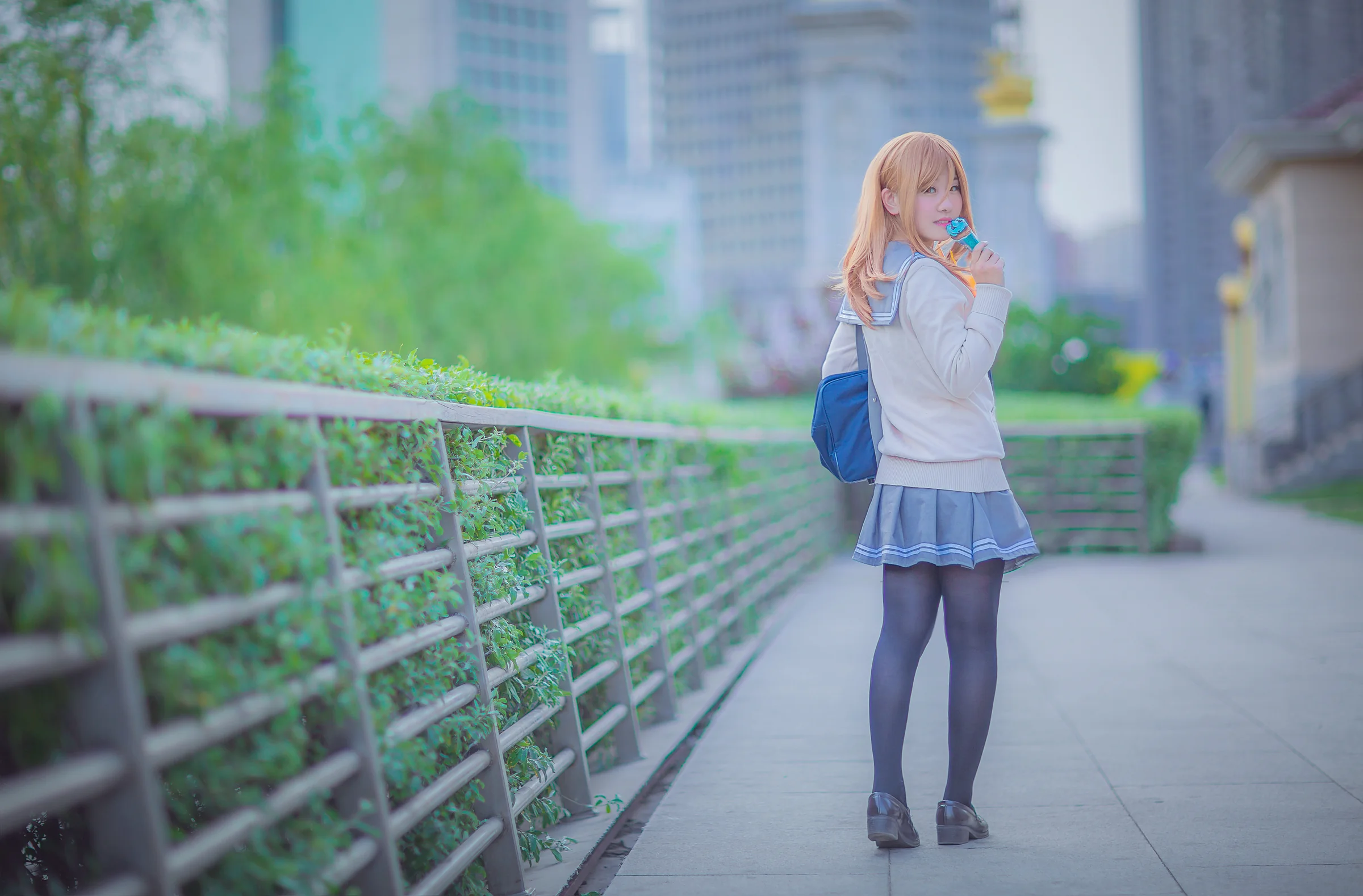 LoveLive!Sunshine!!国木田花丸COS写真