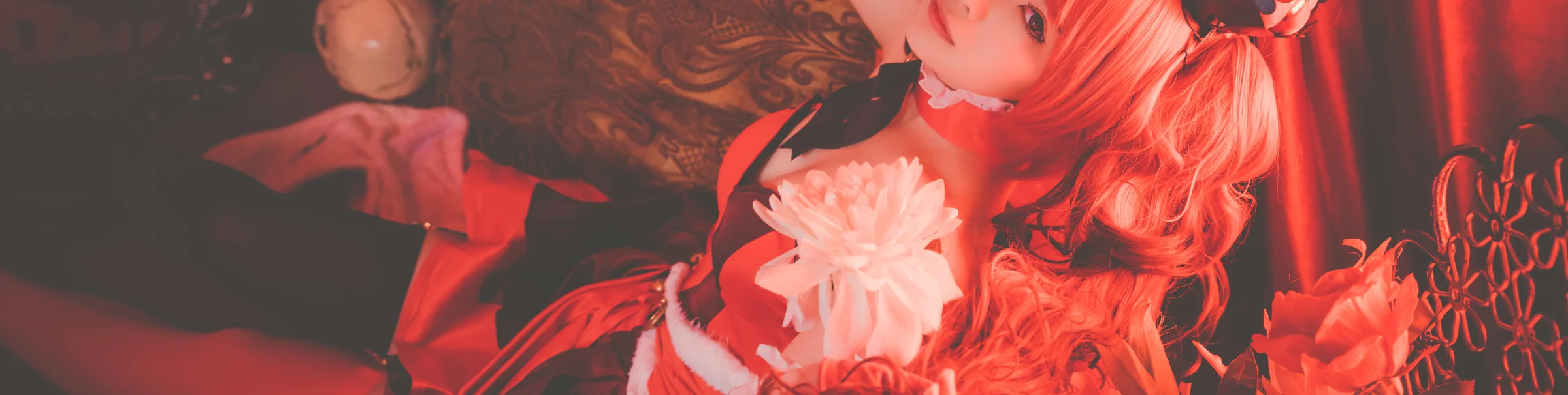 童话another系列红心女王COS写真