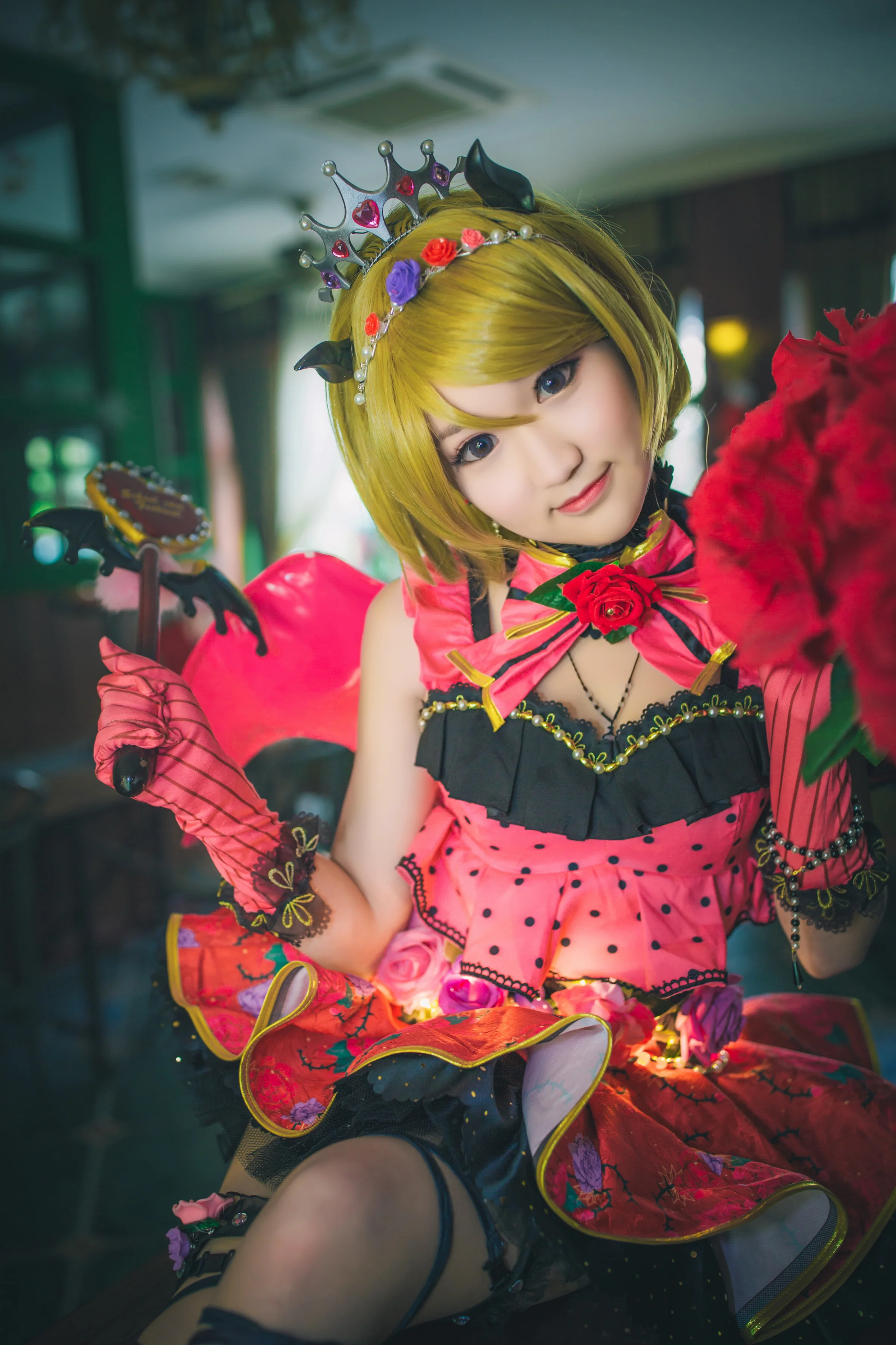 LoveLive花阳小恶魔觉醒COS写真