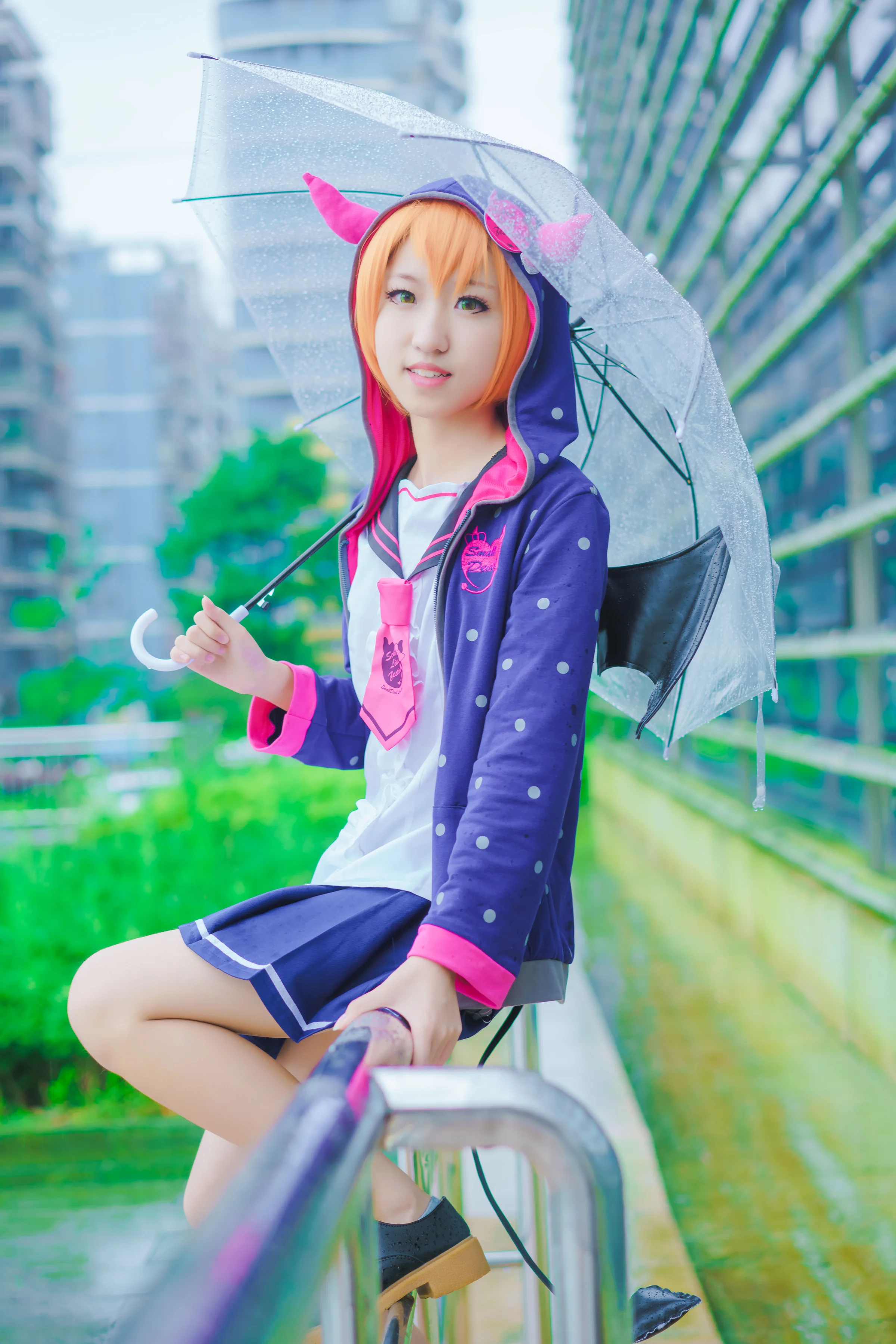 Love Live！星空凛小恶魔未觉醒COS写真