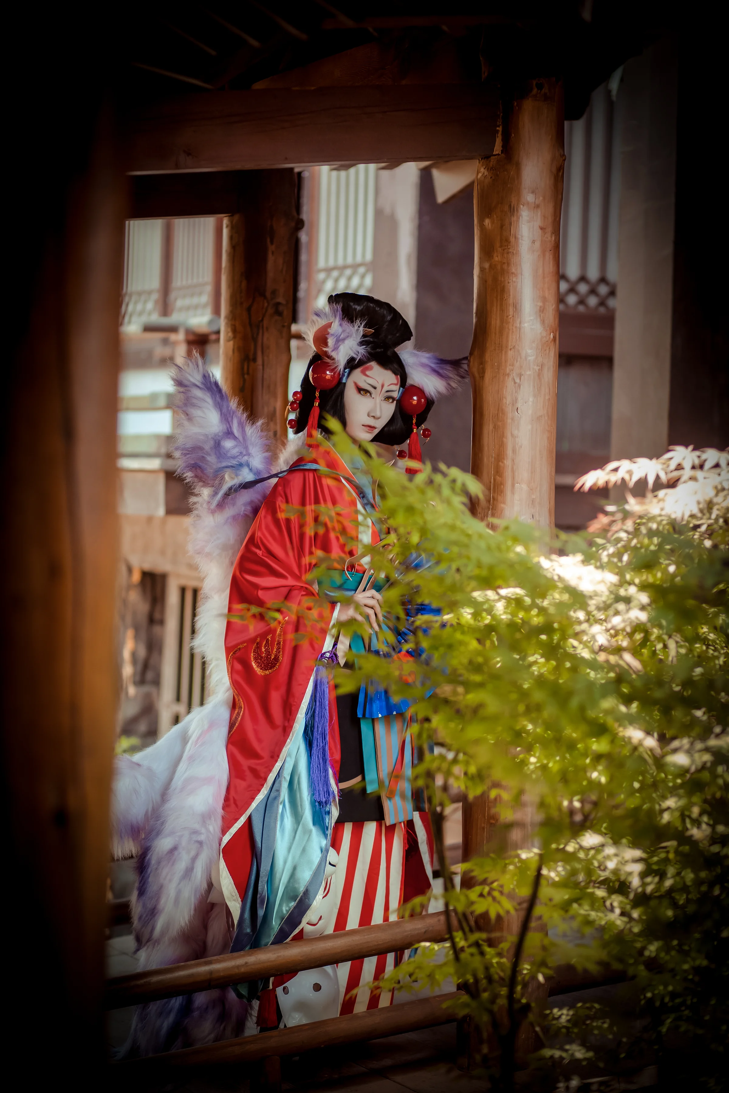 阴阳师 玉藻前 COS写真