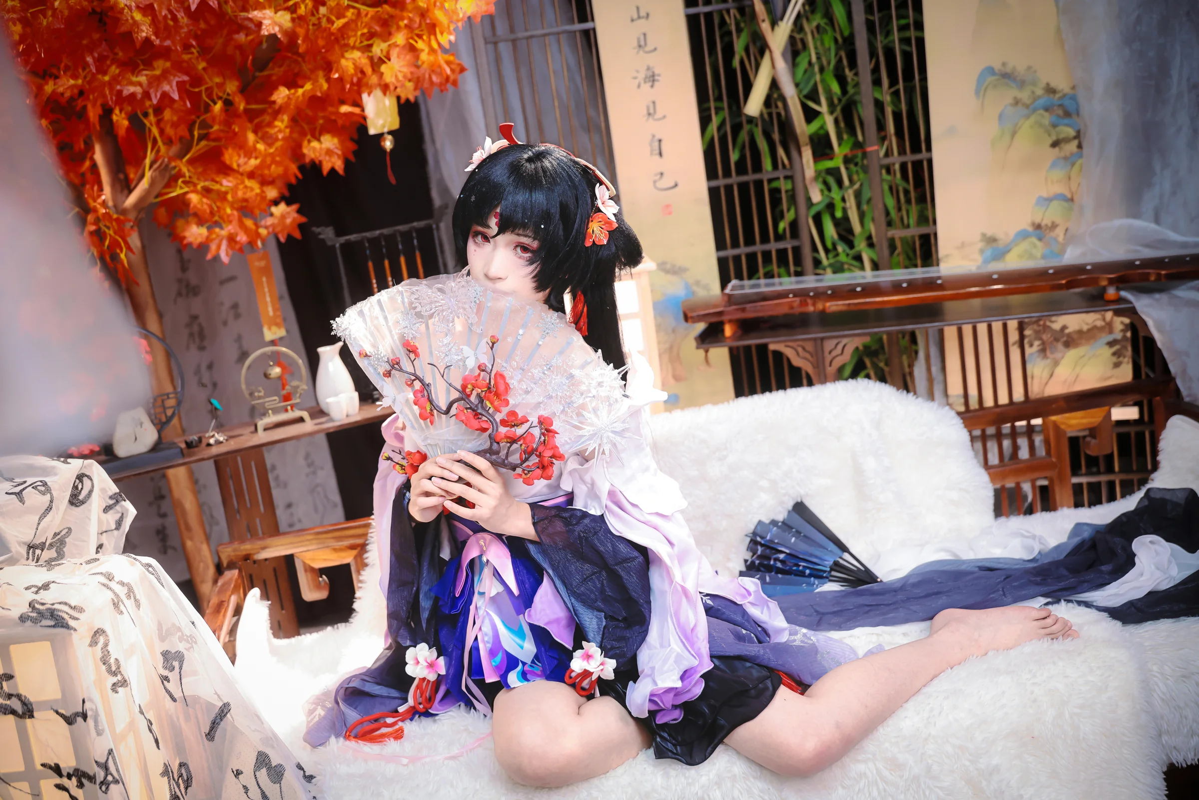 《阴阳师》不知火COS写真