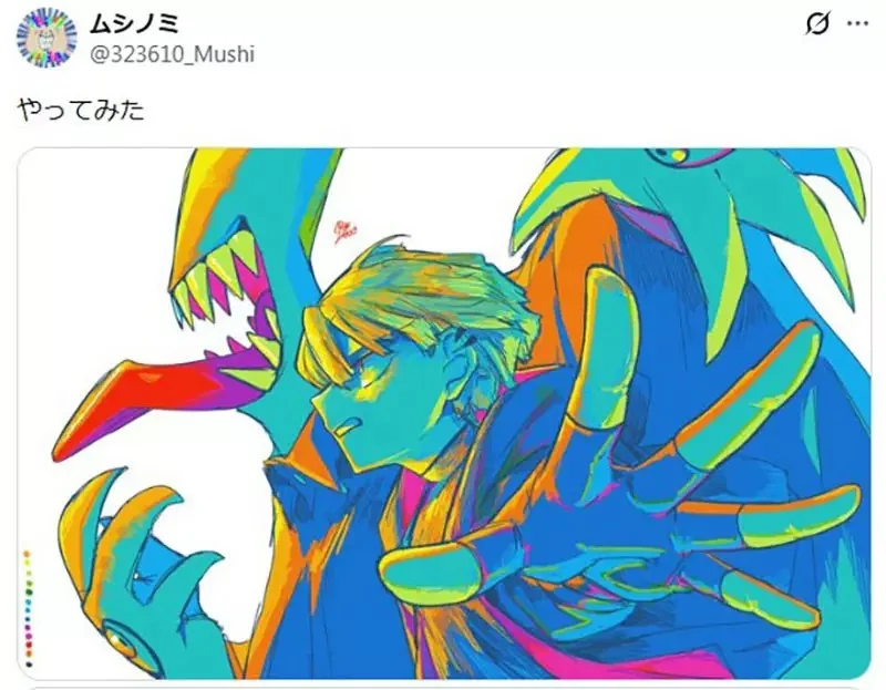 日本網友發起《ibisPaint配色繪圖挑戰》你有辦法只能用這些顏色畫畫嗎？｜高清图片集