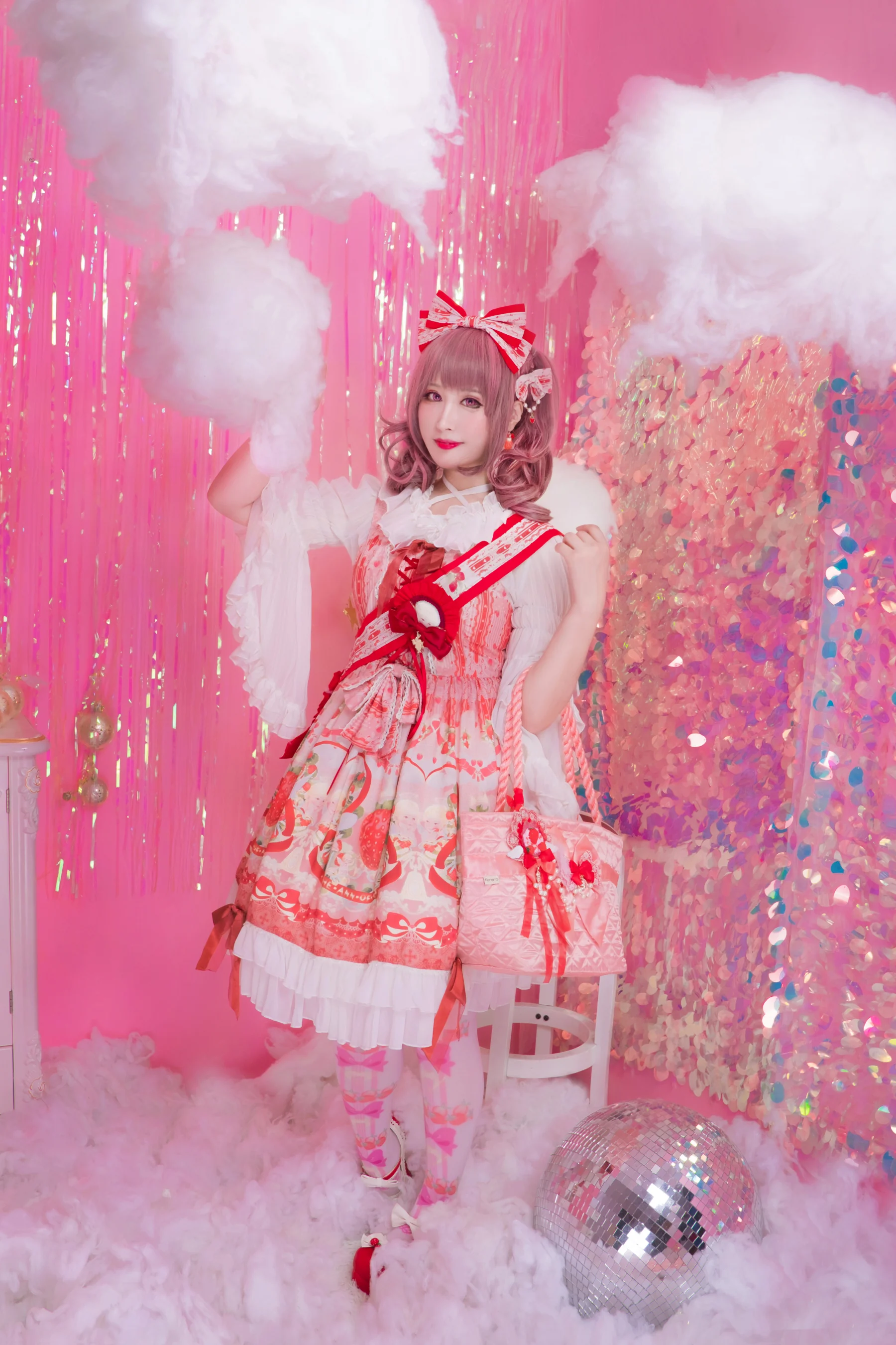lolita装扮正片 草莓天使jsk｜高清图片集
