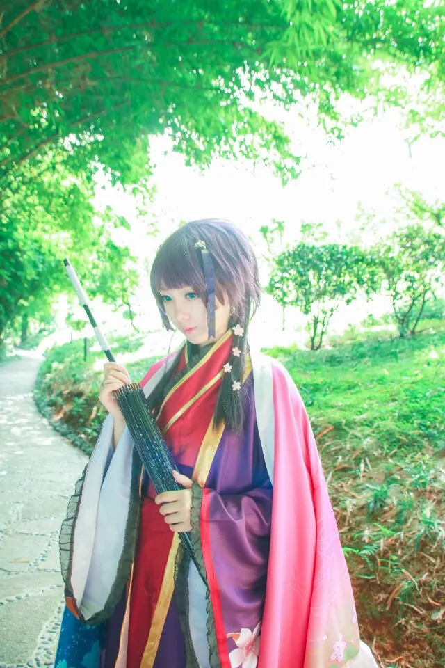 梦100 樱花COS写真