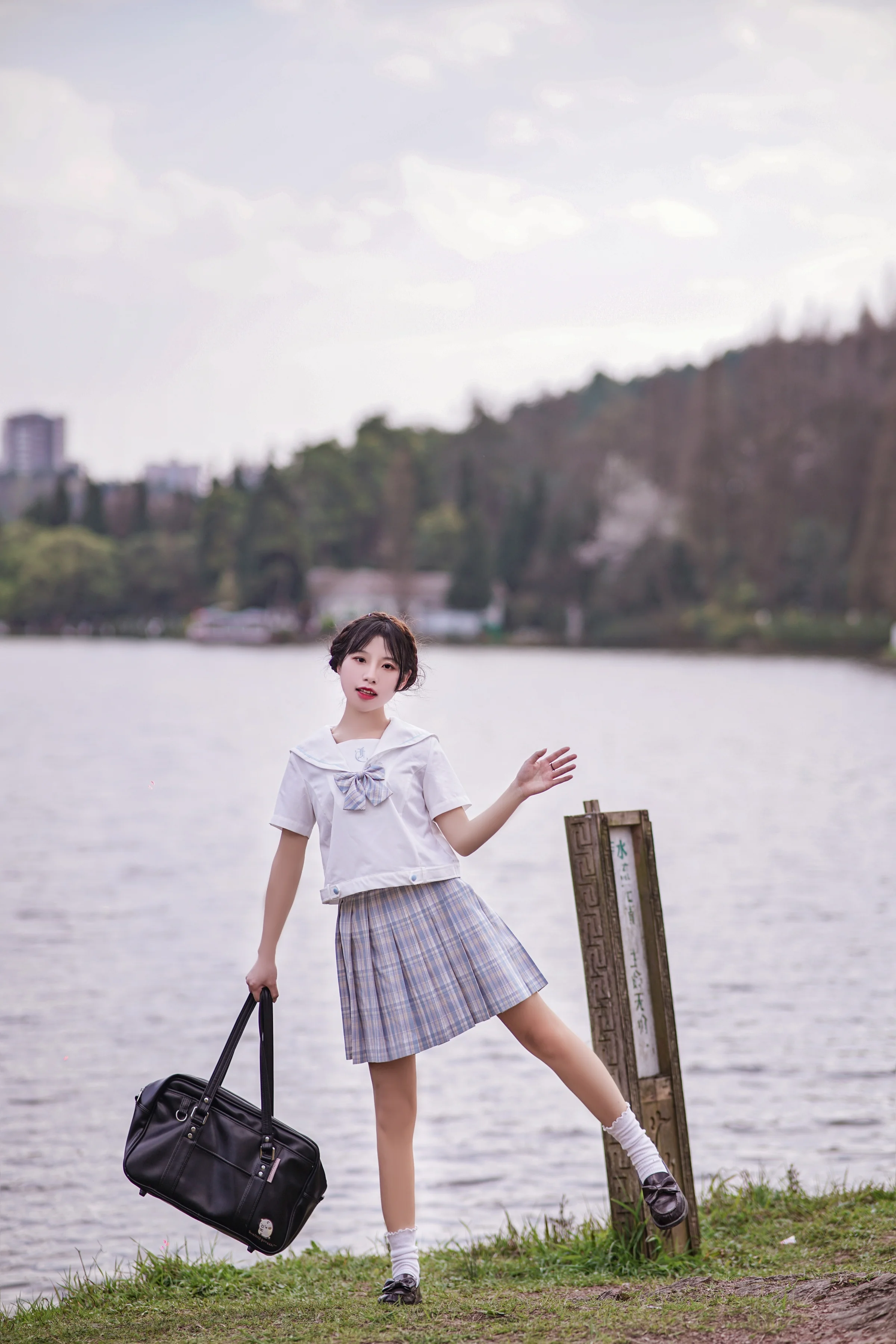 JK制服，向往春暖花开｜高清图片集
