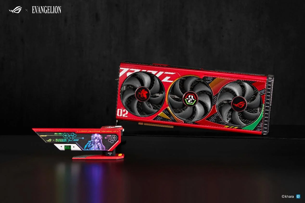 明日热爱 战意补完！ROG x EVA联名新品全网开售｜高清图片集