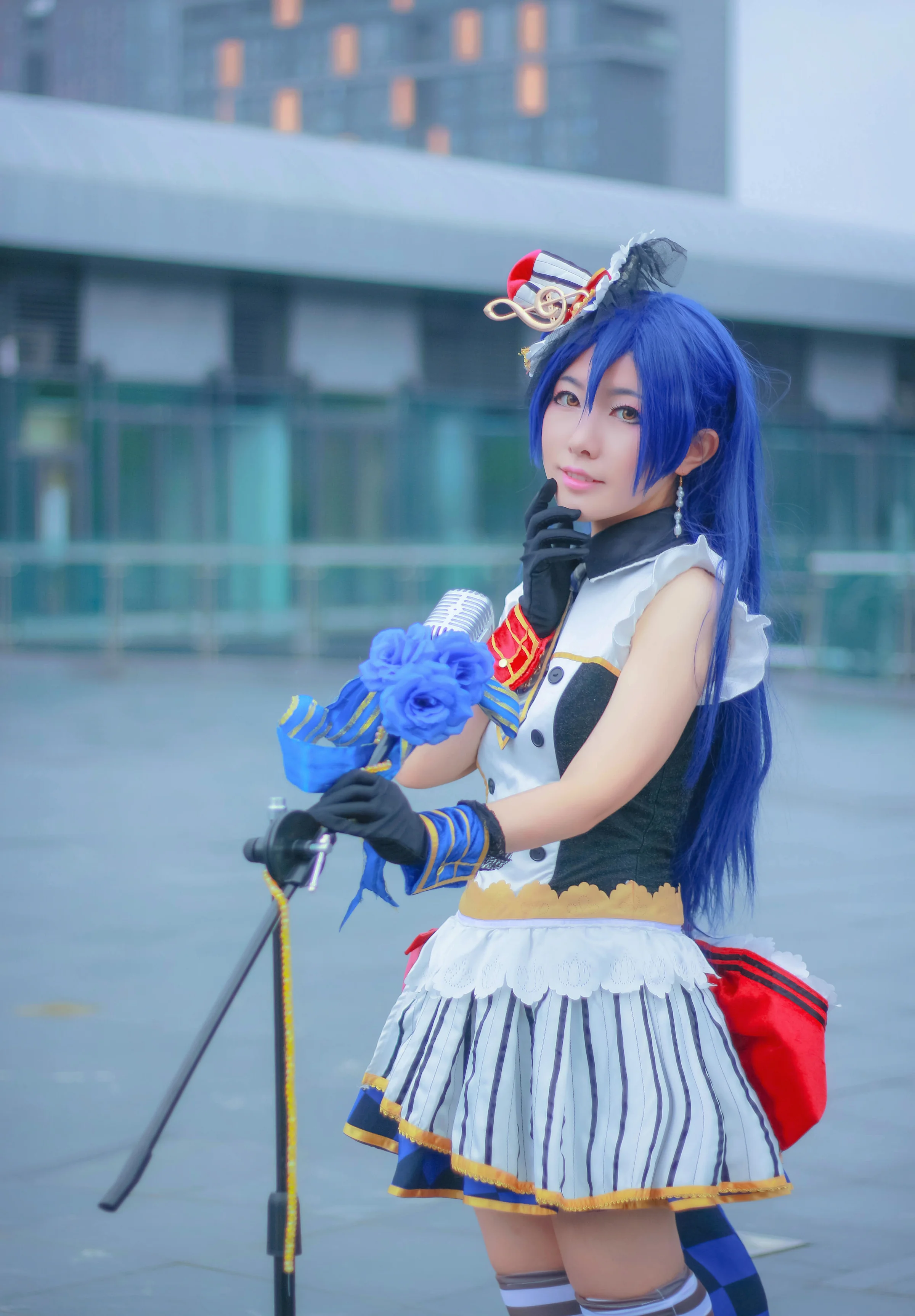 love live 女仆觉醒 海未COS写真