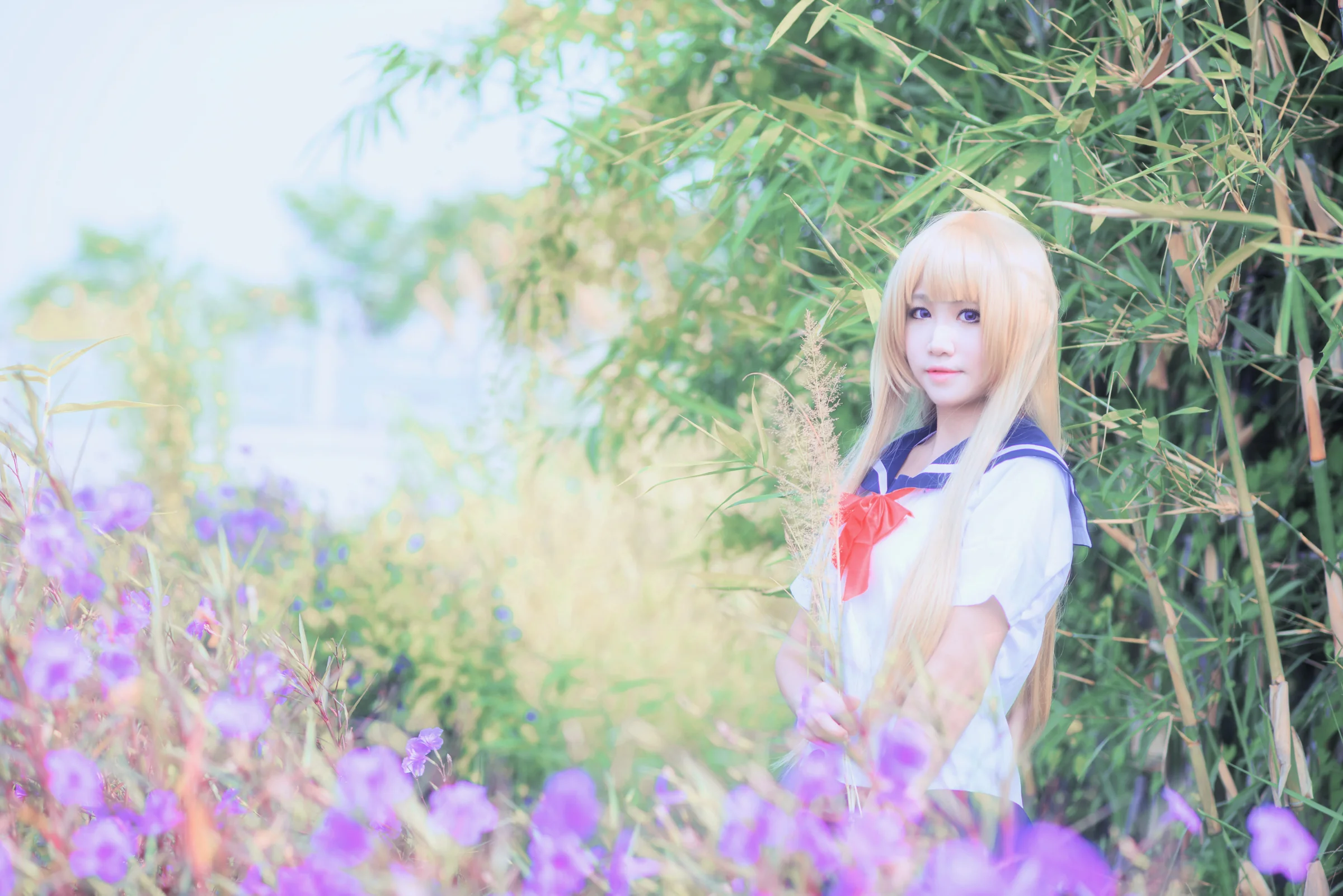 TYA事务所 - 绝园的暴风雨 不破爱花COS写真