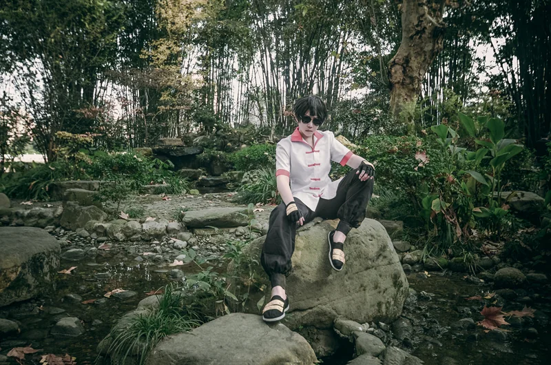 英雄联盟LOL盲僧李青龙的传人COS写真