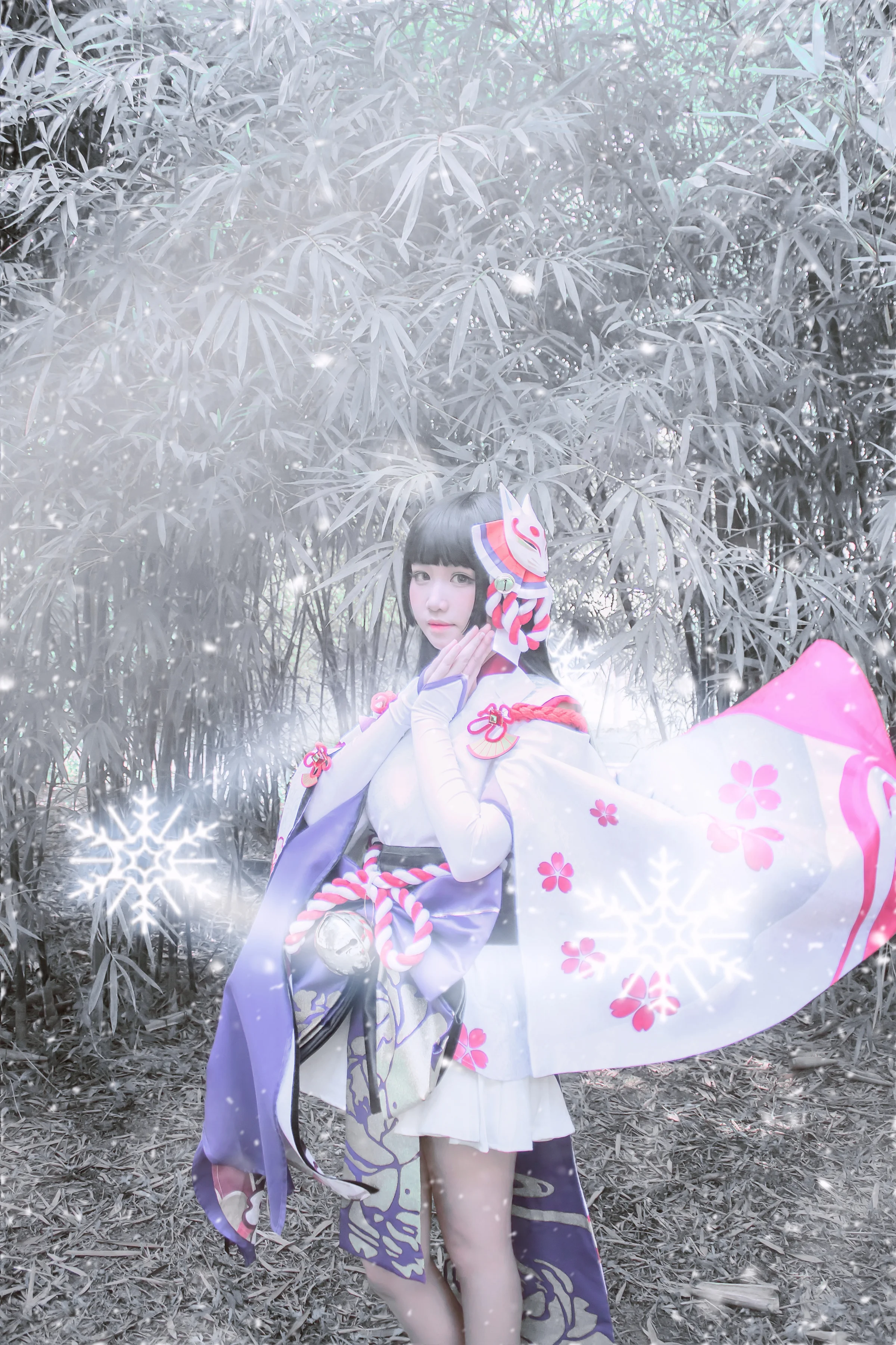 TYA事务所 - 网易阴阳师-雪女-月见之樱COS写真