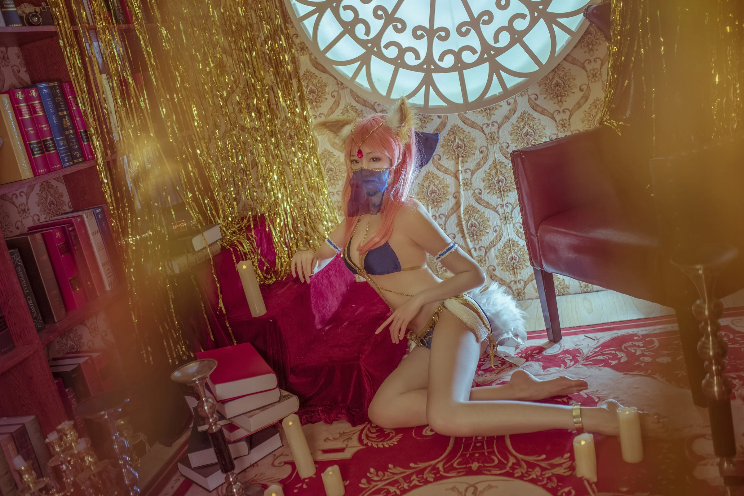 玉藻前舞娘COS写真