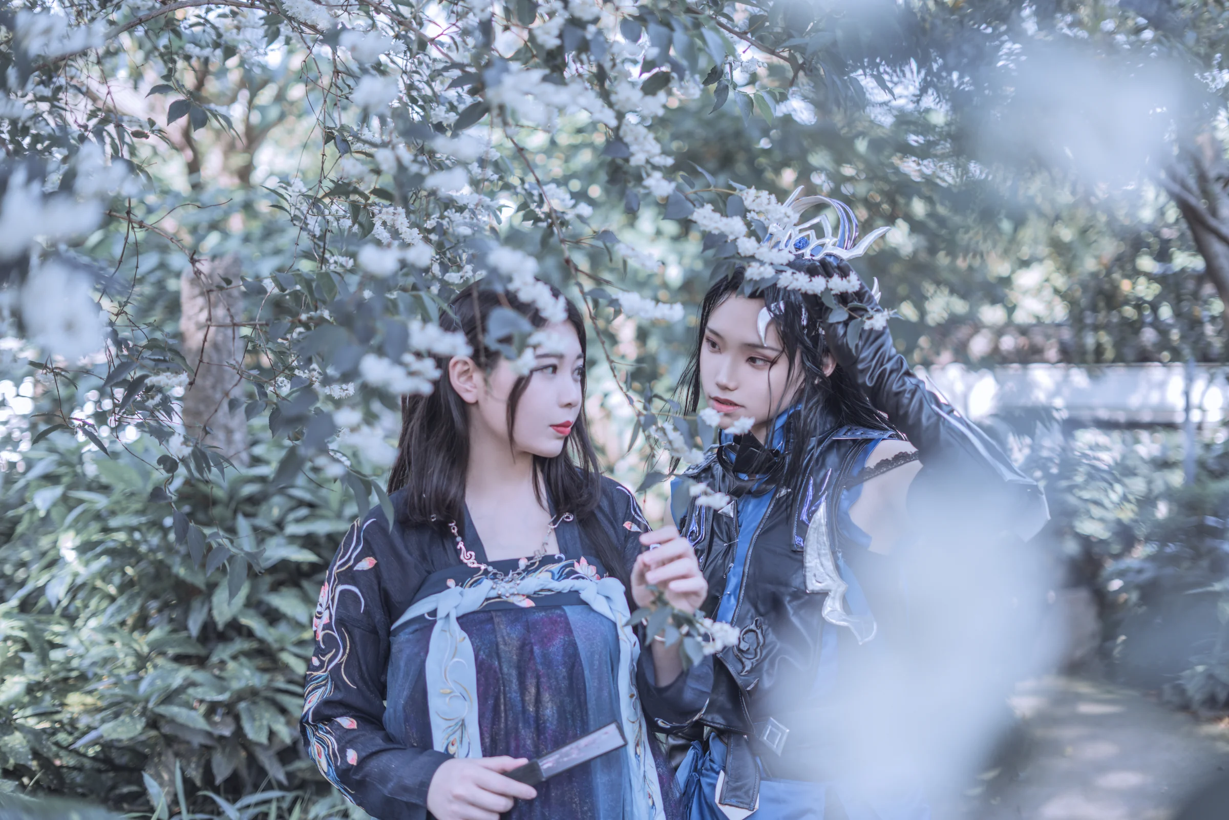 剑网三 唐门 双唐COS写真
