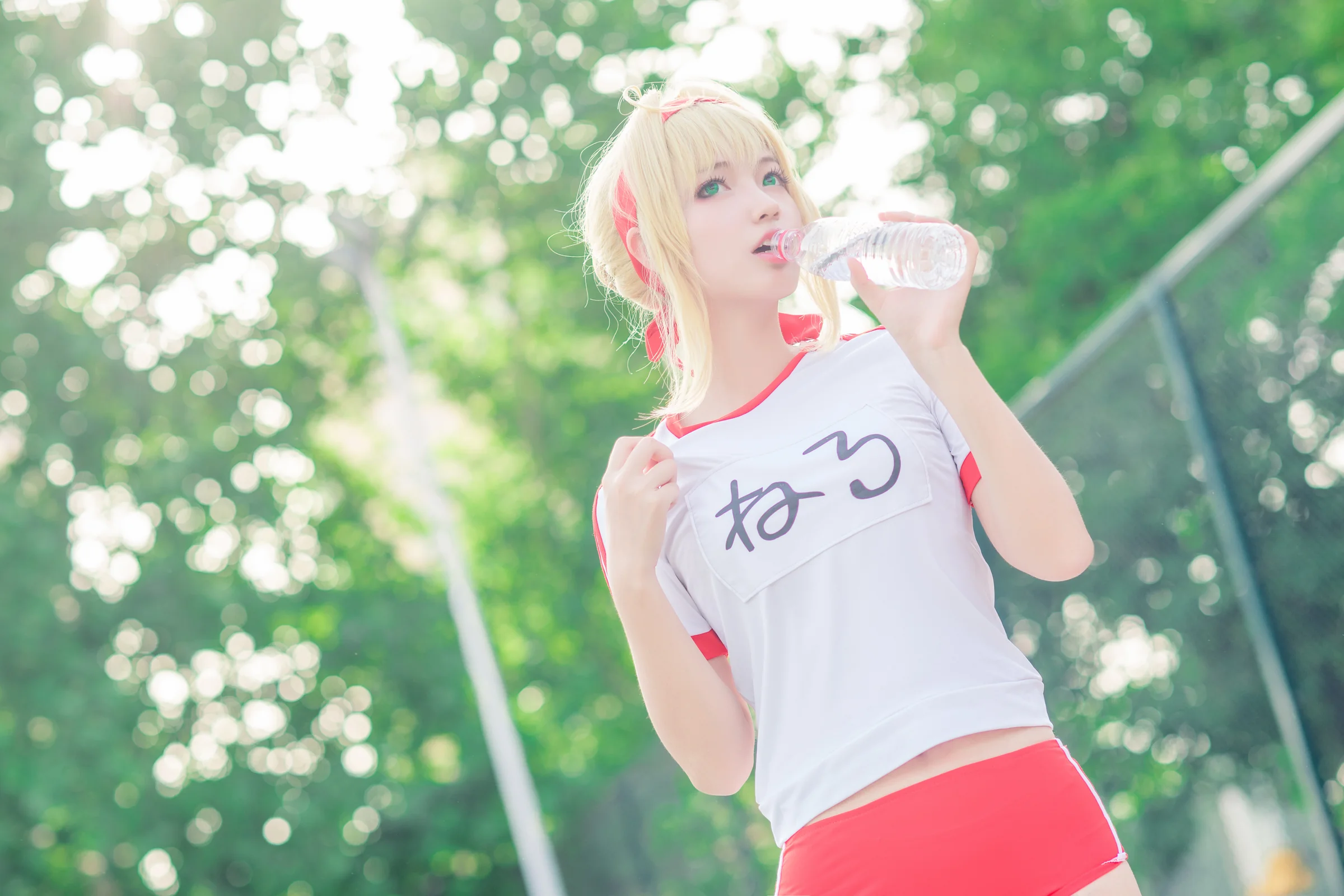 fgo 尼禄体操服COS写真