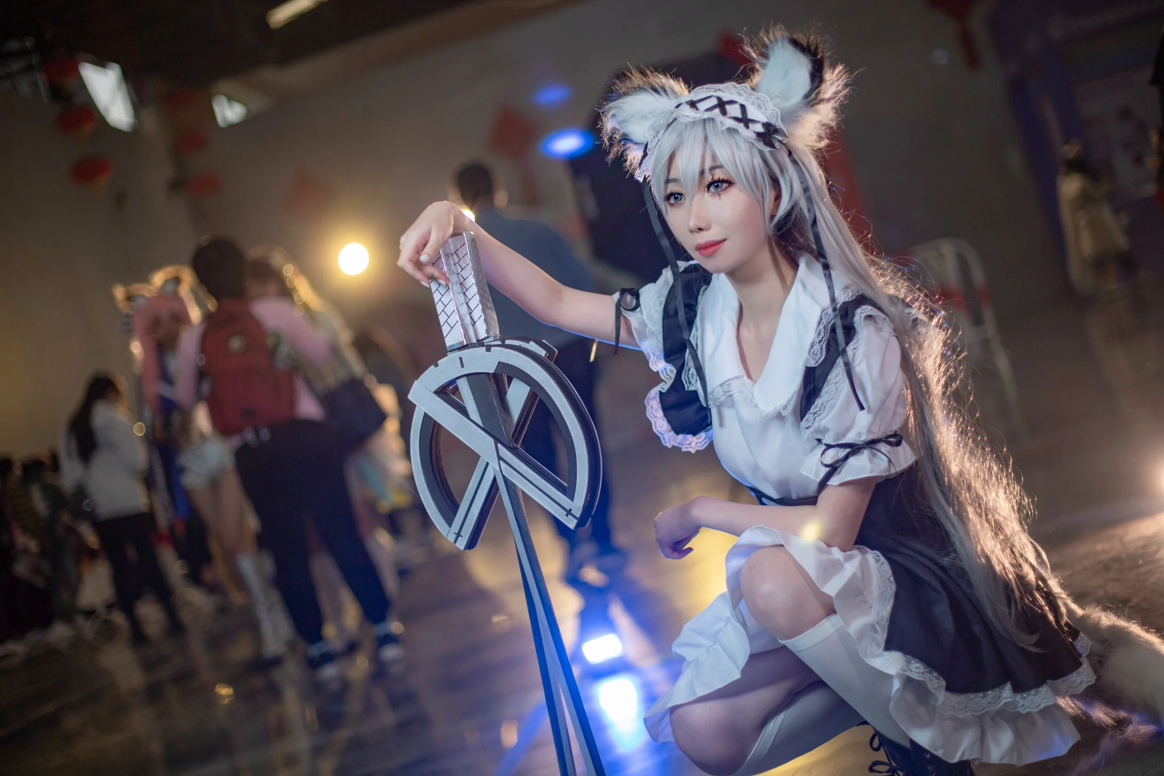明日方舟 拉普兰德女仆COS写真（衍生）