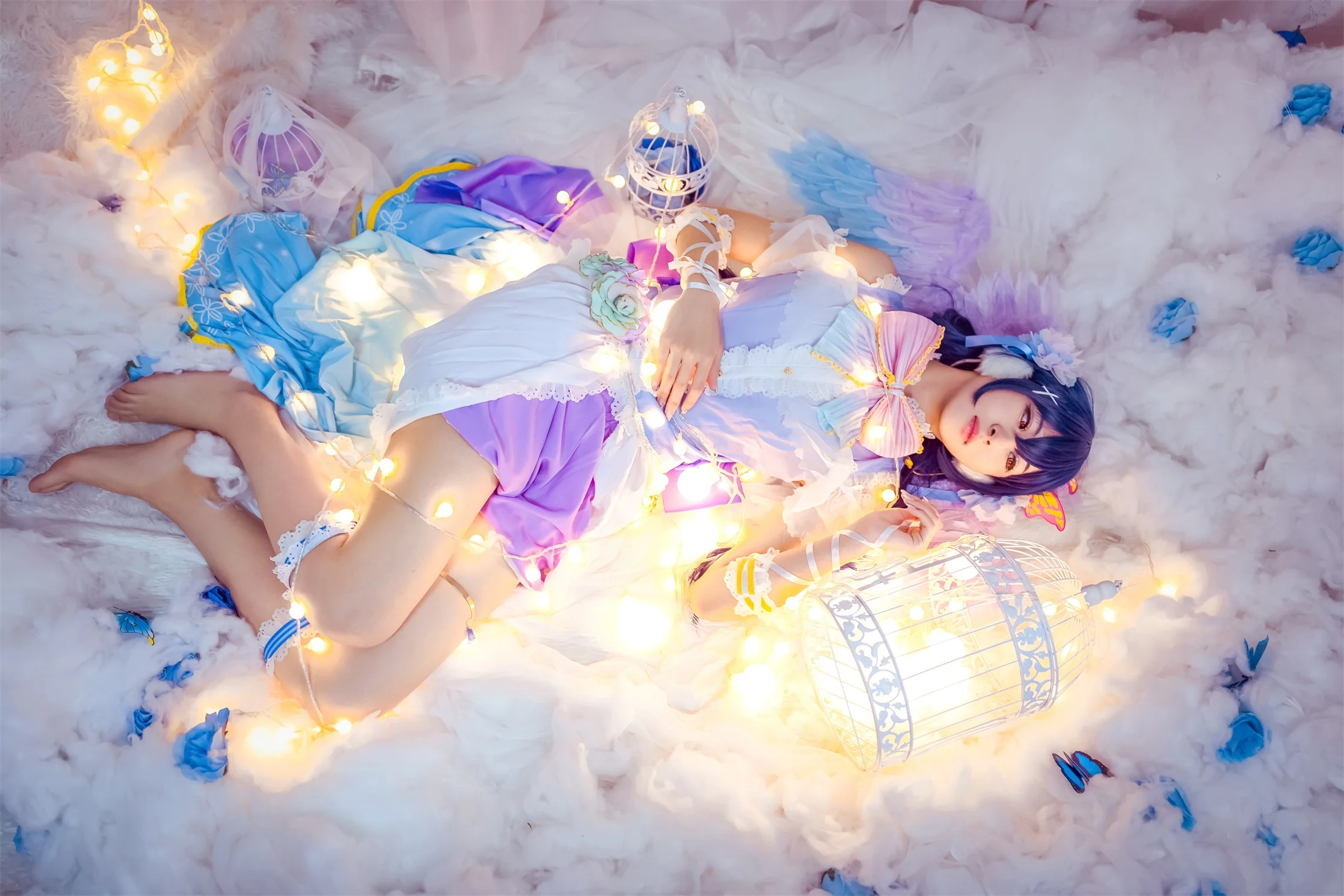 lovelive白色情人节 园田海未COS写真