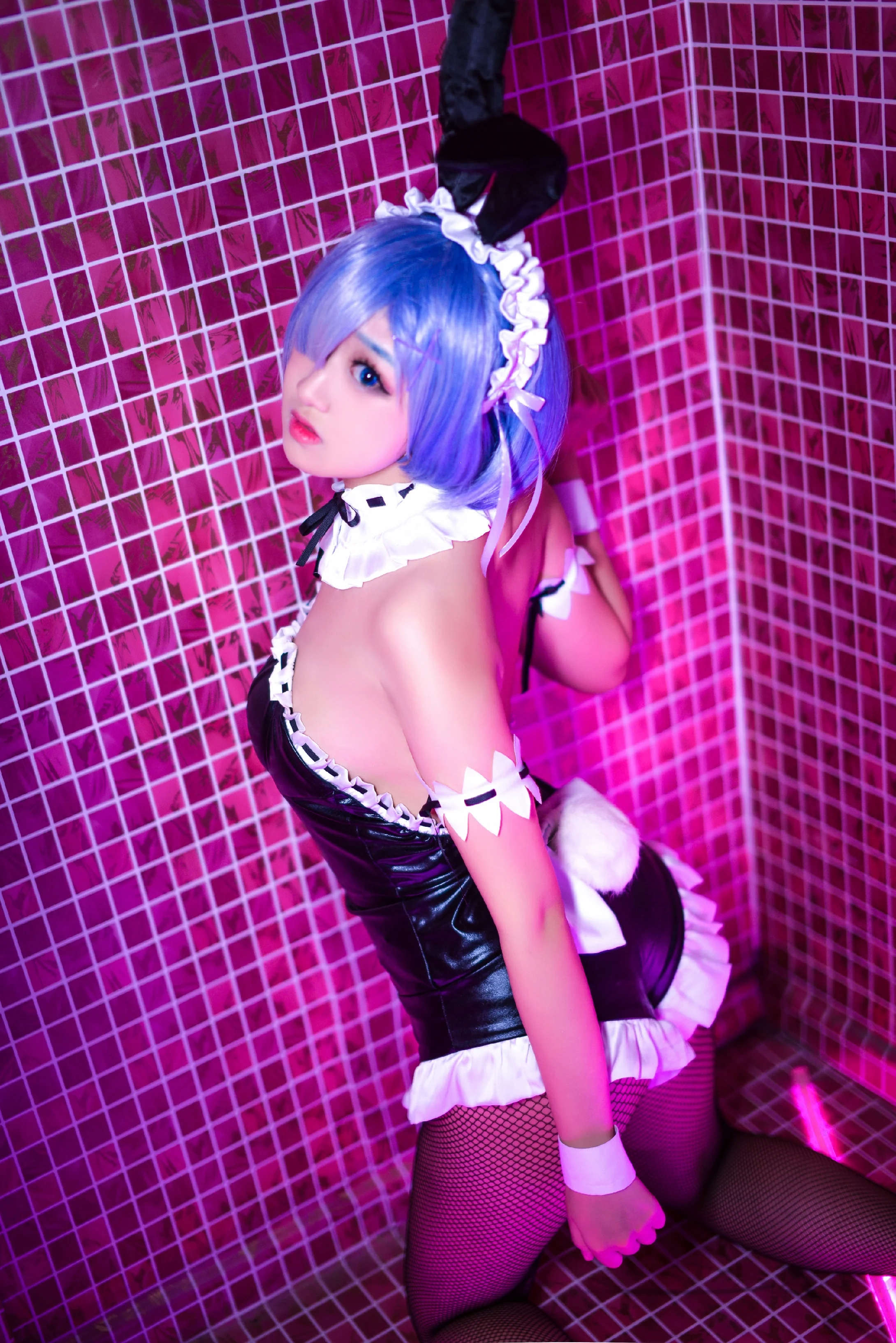 蕾姆兔女郎COS写真