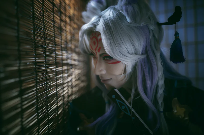 阴阳师手游妖狐COS写真