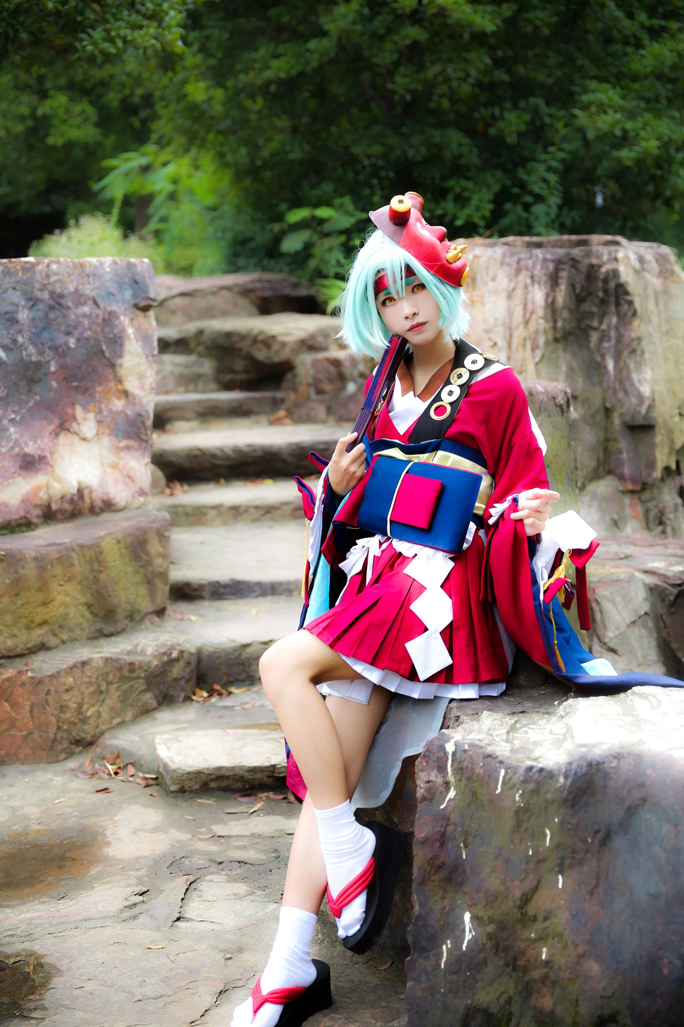 征服世界的金鱼姬COS写真
